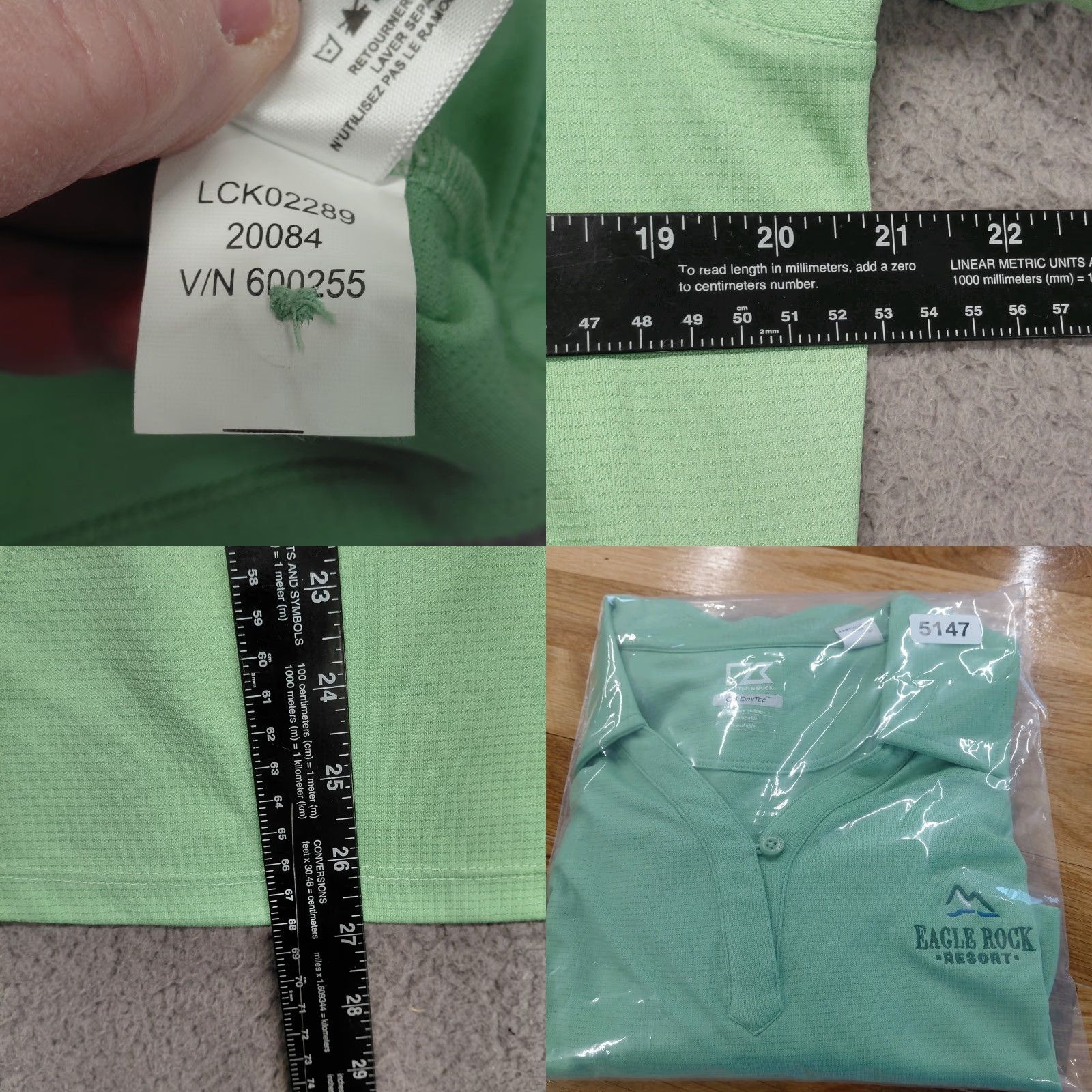 Croft & Barrow Croft & Barrow Polo Shirt Womens XL Mint Green Short Sleeve Casual Classic Golf Size XL / US 12-14 / IT 48-50 - 10 Thumbnail