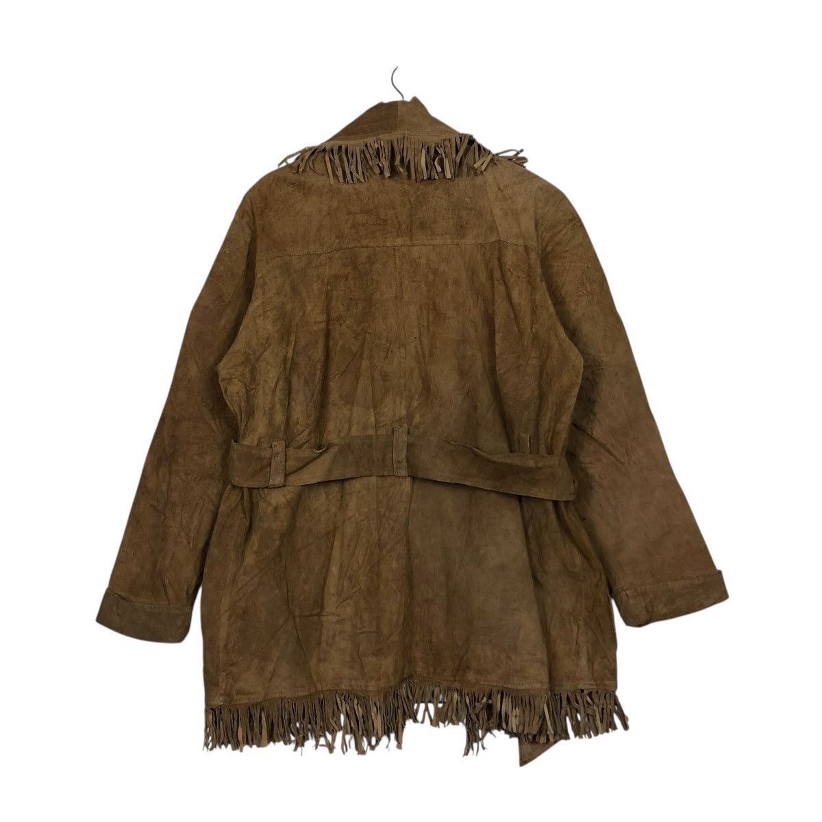 Vintage 🔥VINTAGE COWBOY DESIGN LEATHER JACKET JURAHOUSE ISSEY MIYAKE Size US M / EU 48-50 / 2 - 10 Thumbnail
