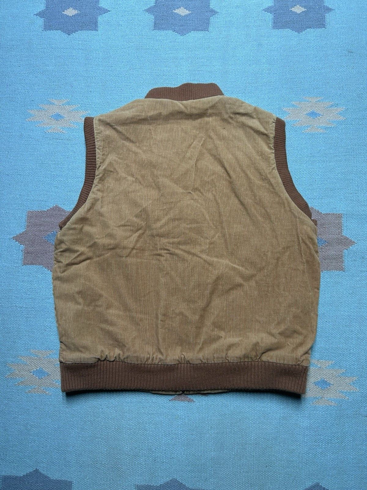 Vintage St. John’s bay corduroy vest jacket quilted burnt orange L Size US L / EU 52-54 / 3 - 7 Thumbnail