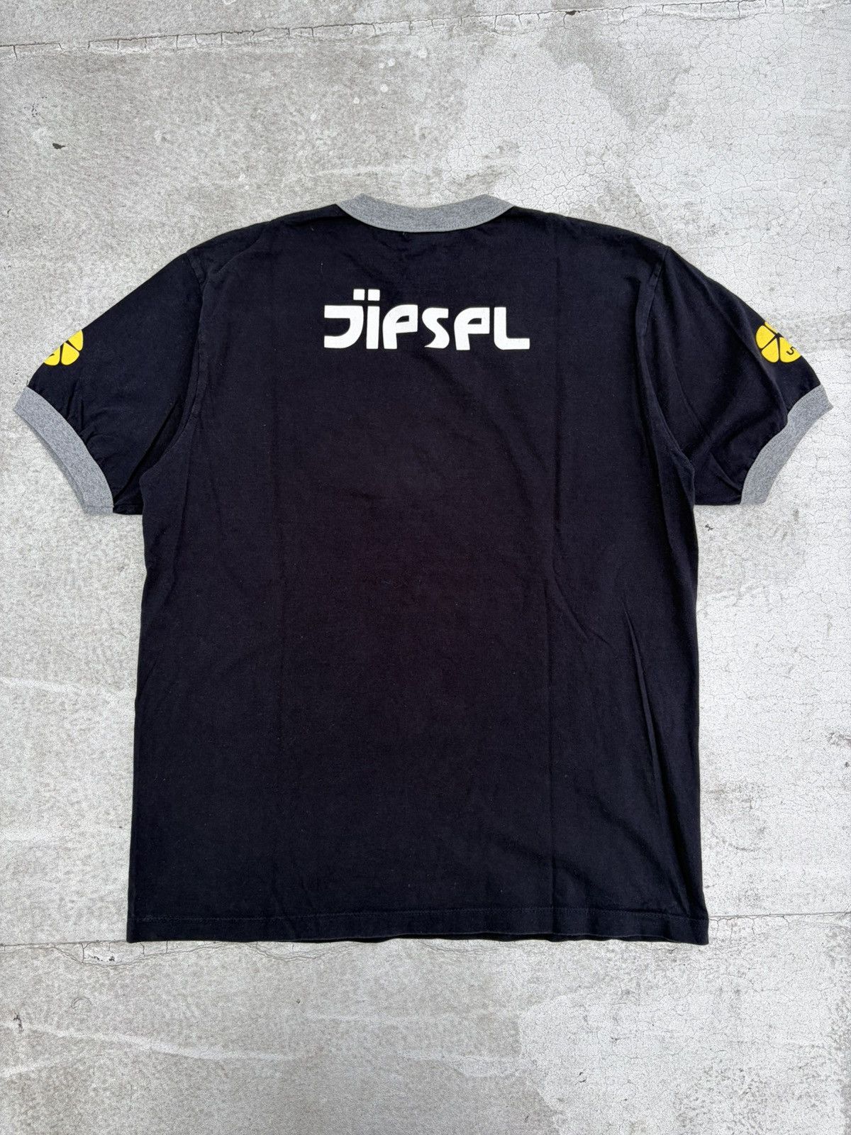 Diesel Vintage Diesel Japan Graphic ringer T shirt navy medium Size US M / EU 48-50 / 2 - 4 Thumbnail