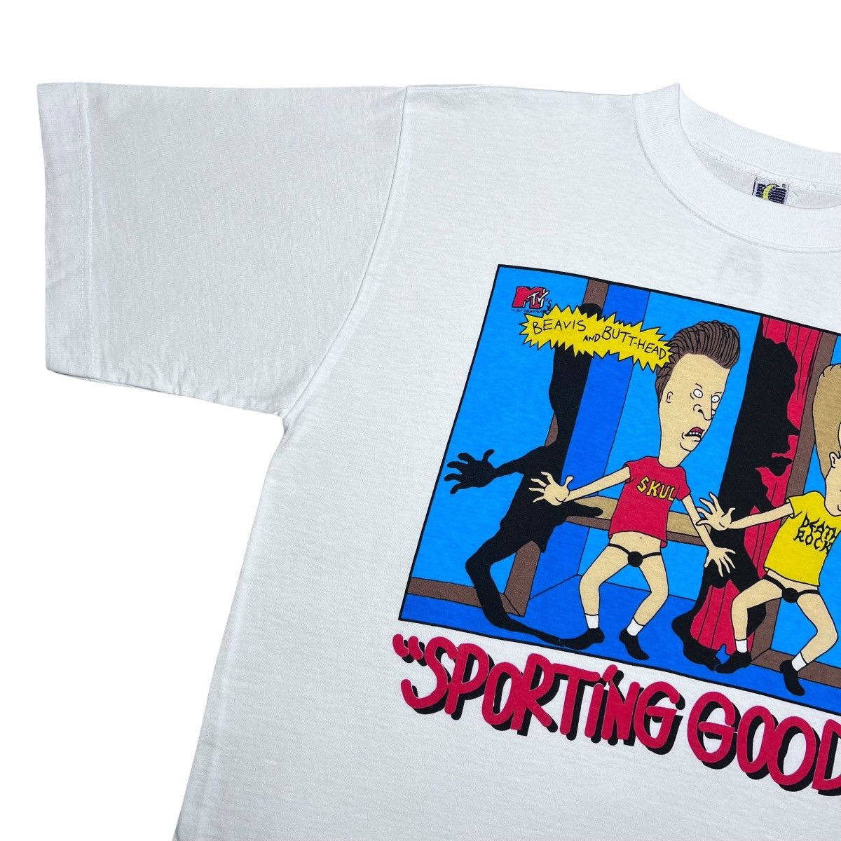 Mtv 1990s MTV Beavis And Butthead Sporting Goods Cartoon T-Shirt Size US XL / EU 56 / 4 - 6 Thumbnail