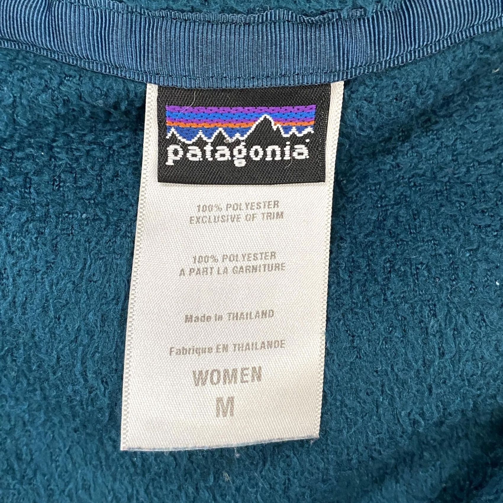 Patagonia Patagonia Fleece Hoodie Womens Medium Hooded Jacket Lightweight Full Zip Blue Size M / US 6-8 / IT 42-44 - 6 Thumbnail