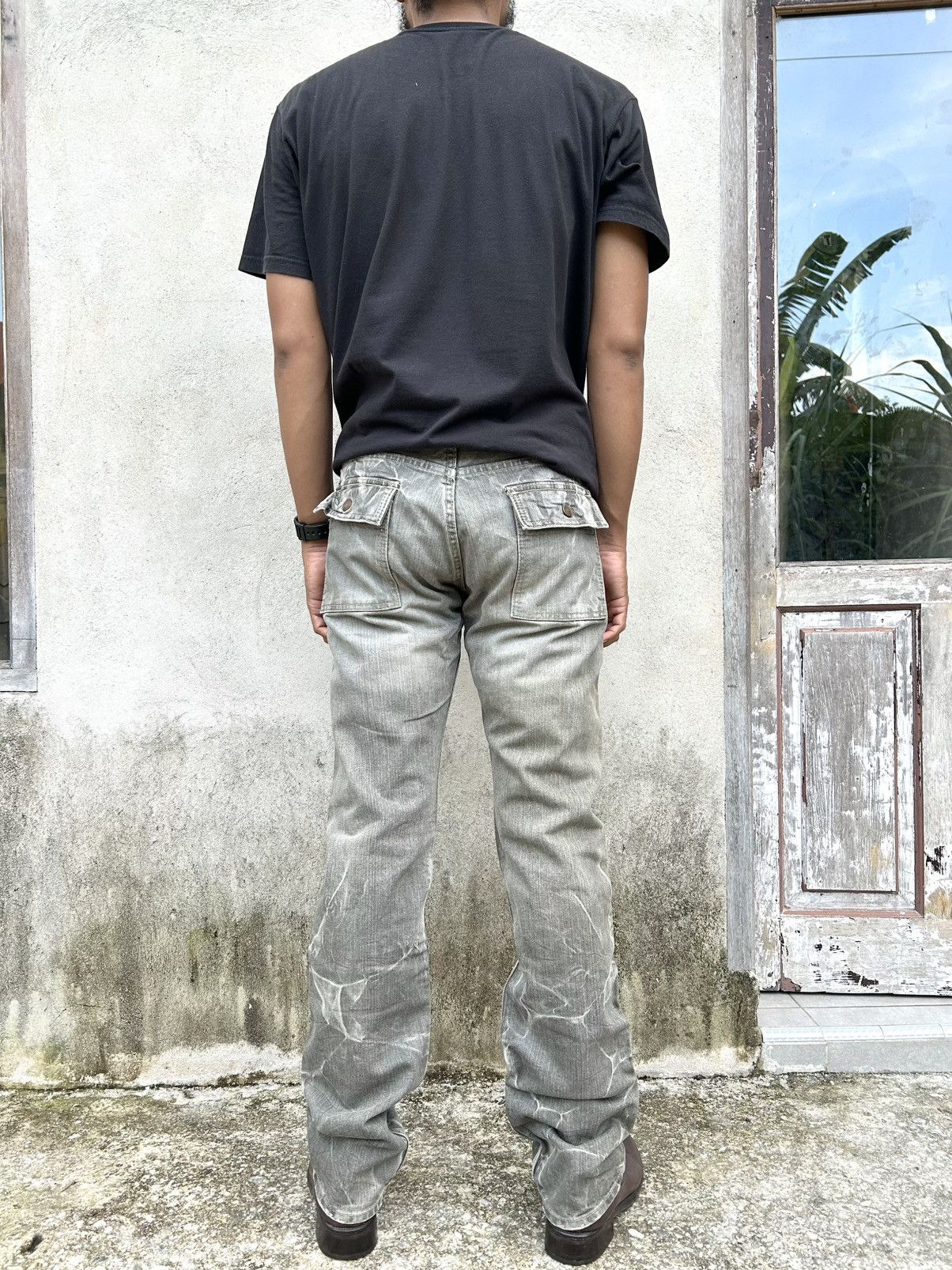 Japanese Brand Fatigu Eternal Bitcu Kurashiki Graywash Japan Size US 29 - 5 Thumbnail