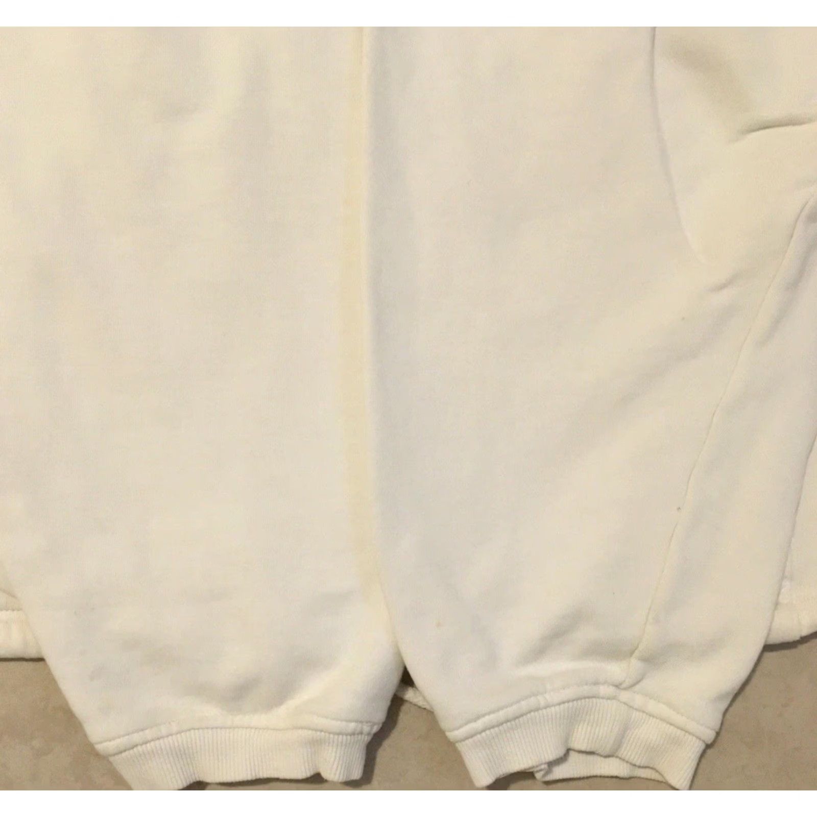 Vintage Vtg 90s BUM Equipment Faded Distress Boxy Hoodie XL Men White Oversized Pullover Sweatshirt Size US XL / EU 56 / 4 - 3 Thumbnail