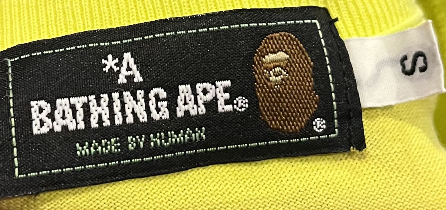 Bape Bape bapesta logo tee shirt Size US S / EU 44-46 / 1 - 4 Thumbnail