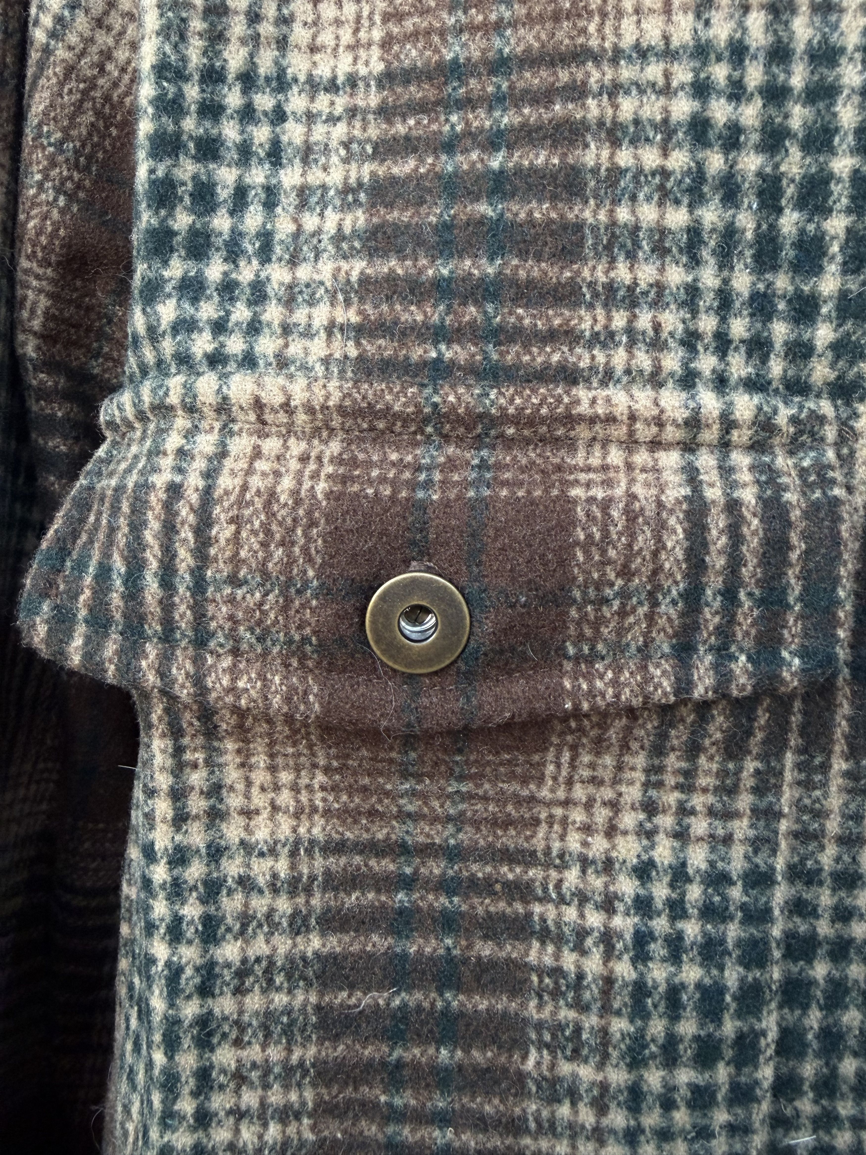 Taylor Stitch Taylor Stitch Explorer Shirt Jacket Tan Plaid Wool Small 38 Size US S / EU 44-46 / 1 - 12 Thumbnail