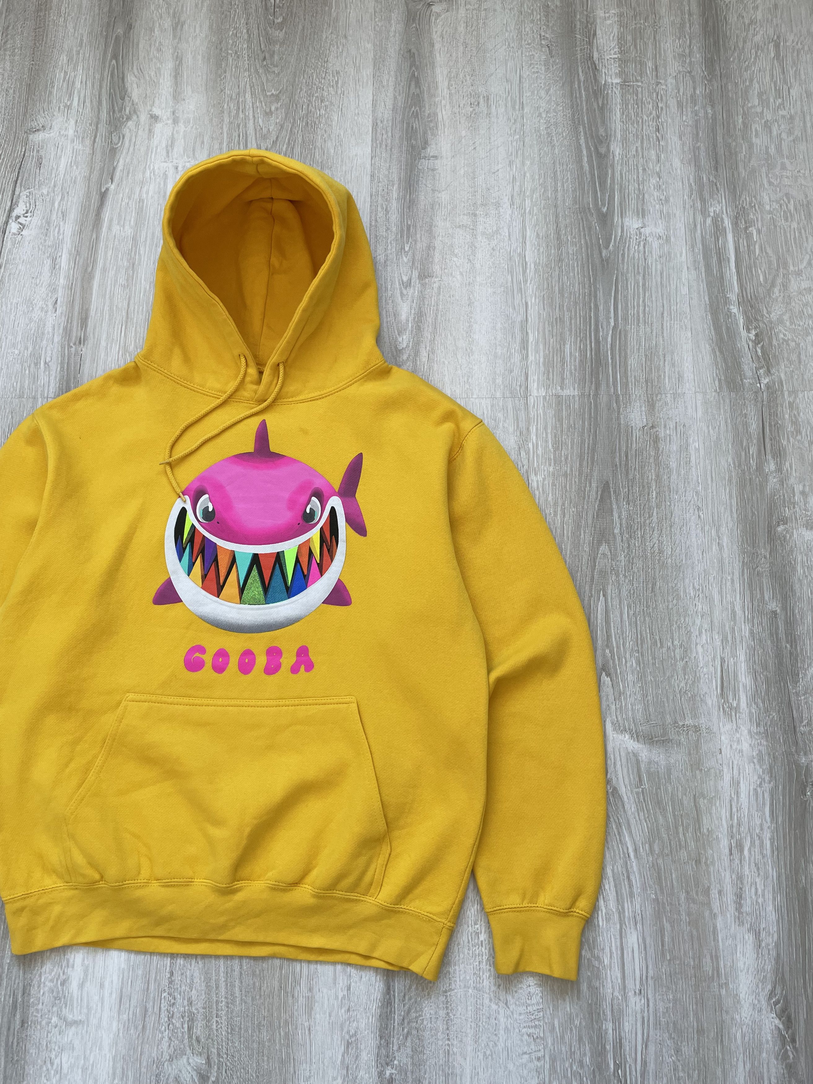 Japanese Brand 6ix9ine Gooba Shark Hoodie Rainbow Pattern With Pocket Size US M / EU 48-50 / 2 - 4 Thumbnail