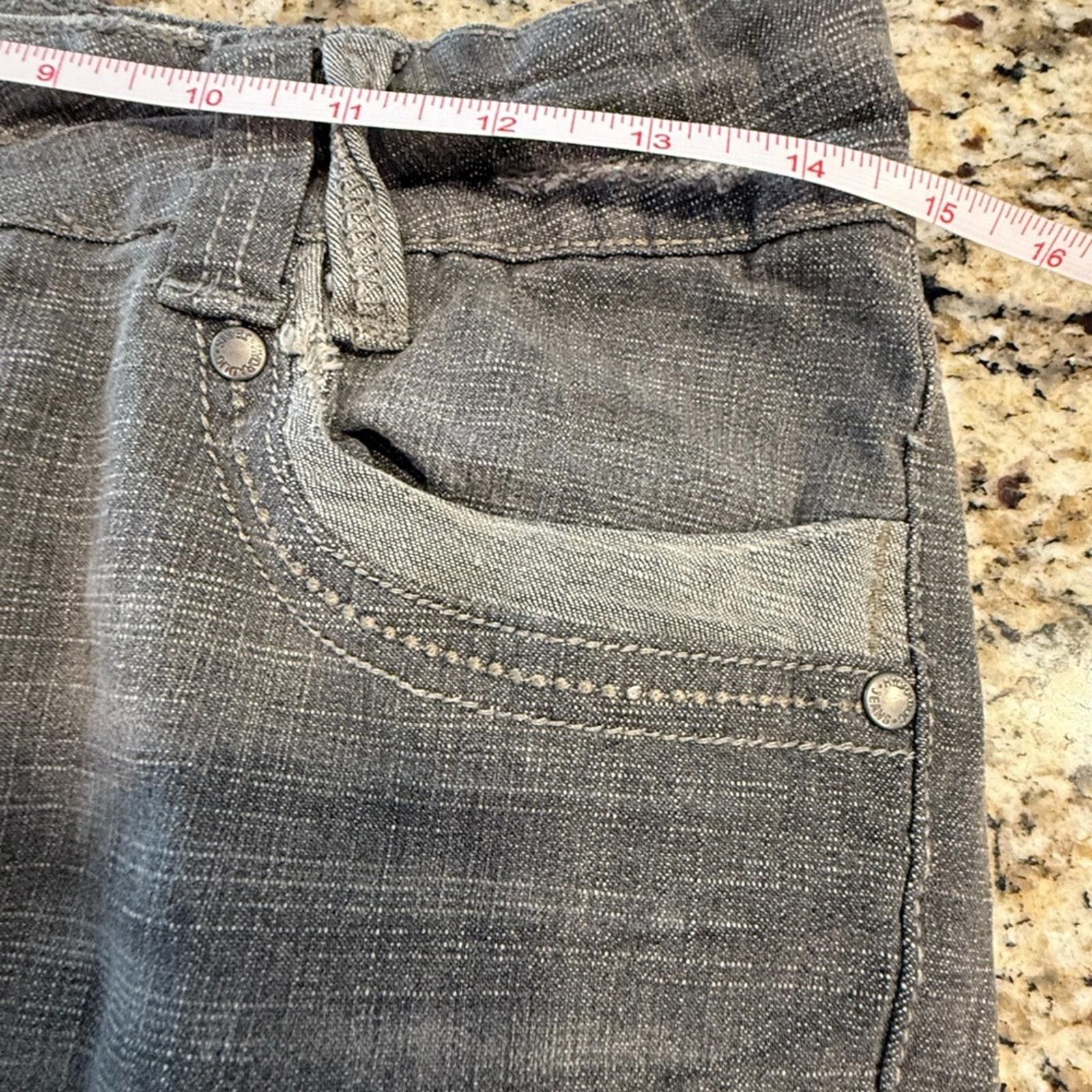 Other Hydraulic gray denim jeans distressed low rise slim SZ 7/8 Size 30" / US 8 / IT 44 - 10 Thumbnail