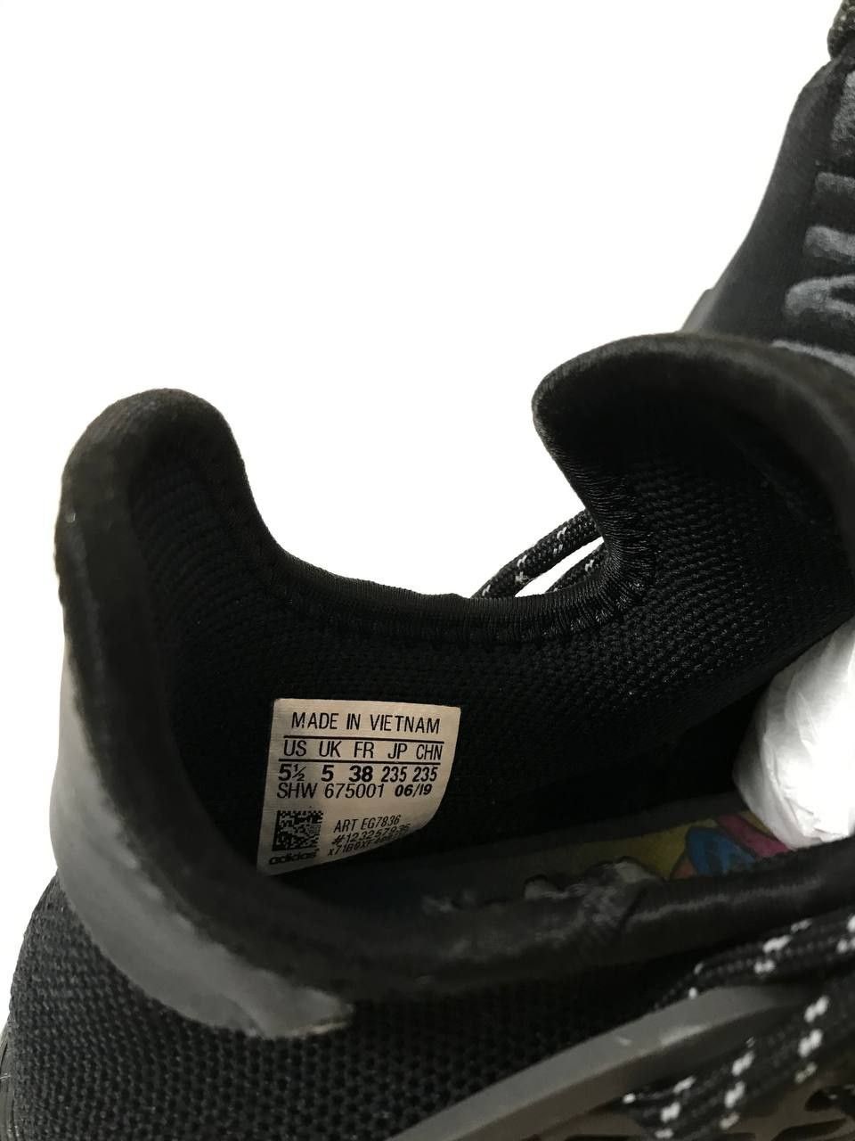 Adidas Adidas Human Race NMD Black Size 5 06/19 Size US 7.5 / IT 37.5 - 2 Thumbnail