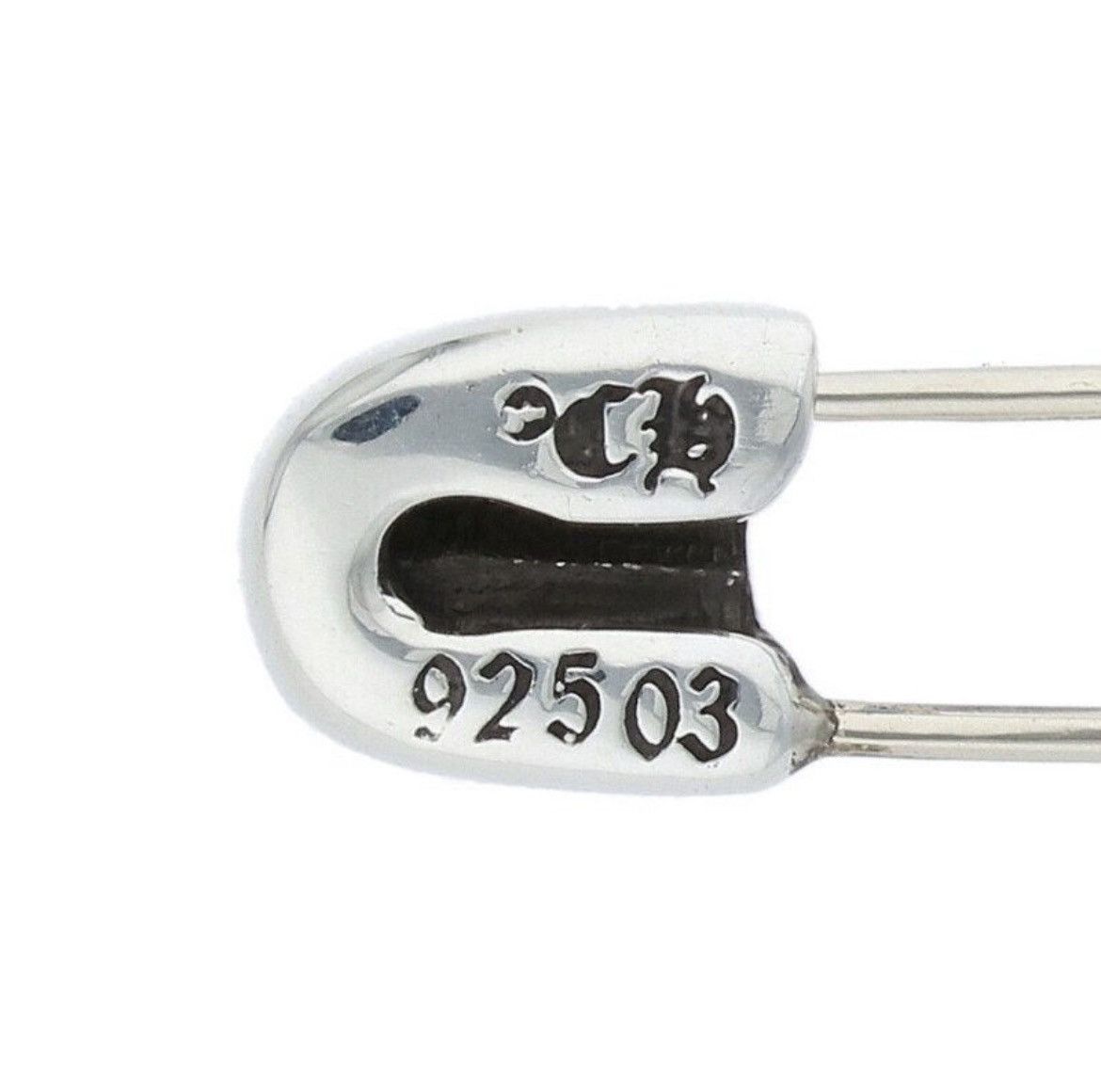 Chrome Hearts Chrome Hearts Silver Safety Pin Necklace Charms Size ONE SIZE - 3 Thumbnail