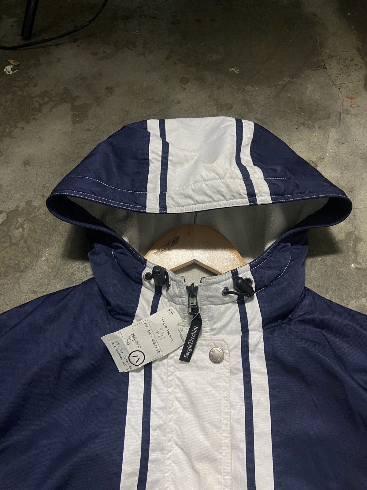 Sergio Tacchini Sergio Tacchini Zipper Hoodie Jacket Size US XL / EU 56 / 4 - 9 Thumbnail