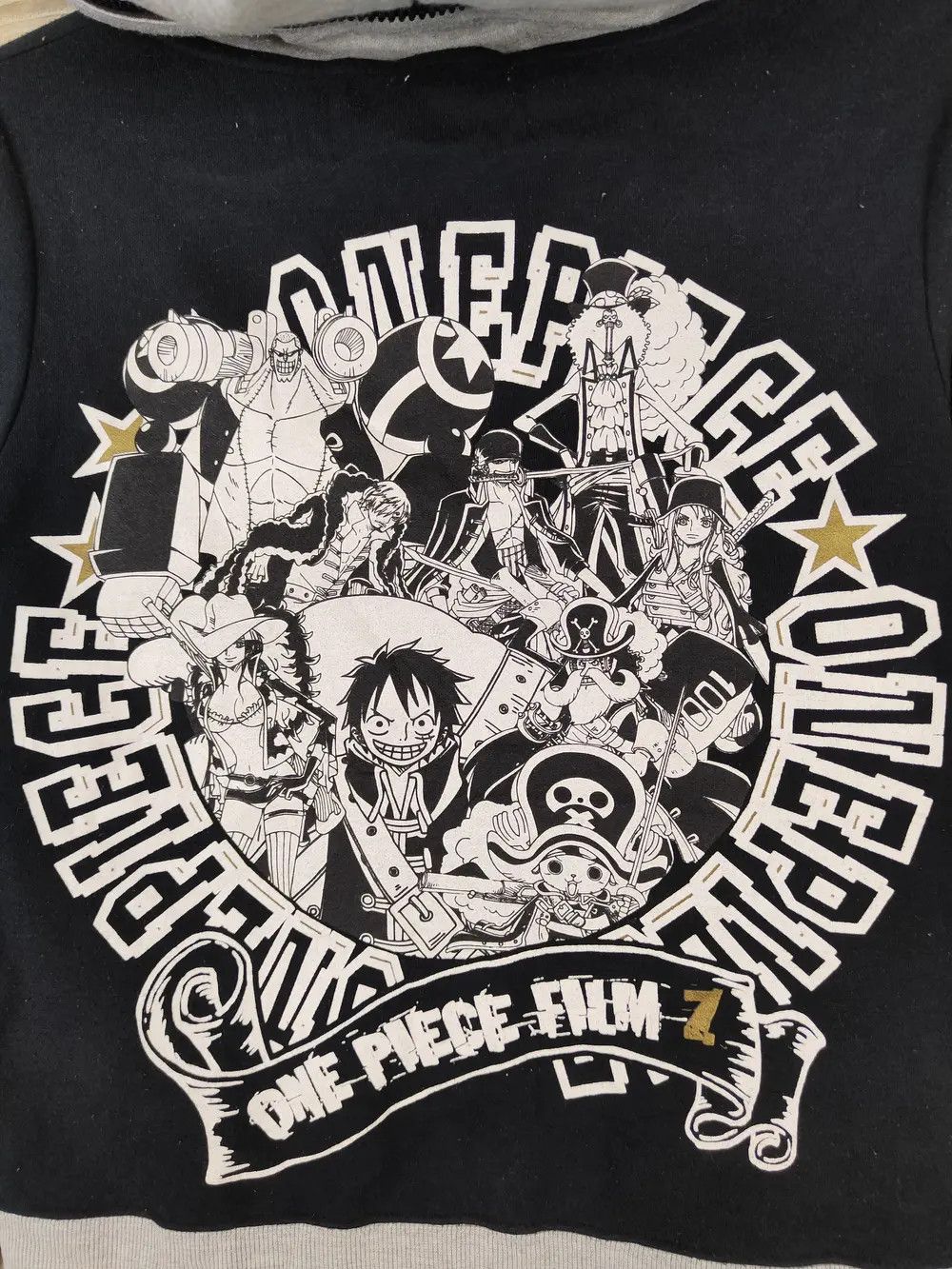 Anime One Piece Black Hoodie Sweaters #W1131 Size US XS / EU 42 / 0 - 11 Thumbnail