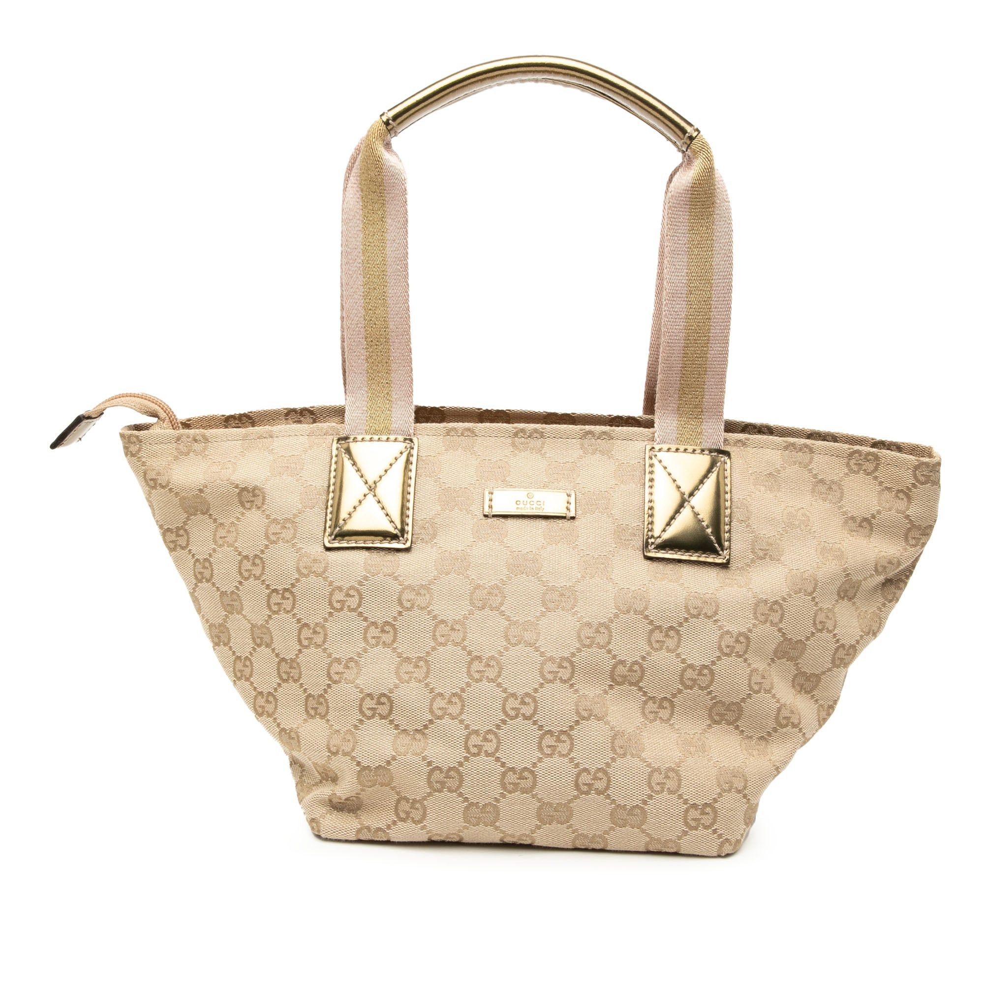 Gucci GG Canvas Web Tote Size ONE SIZE - 1 Thumbnail