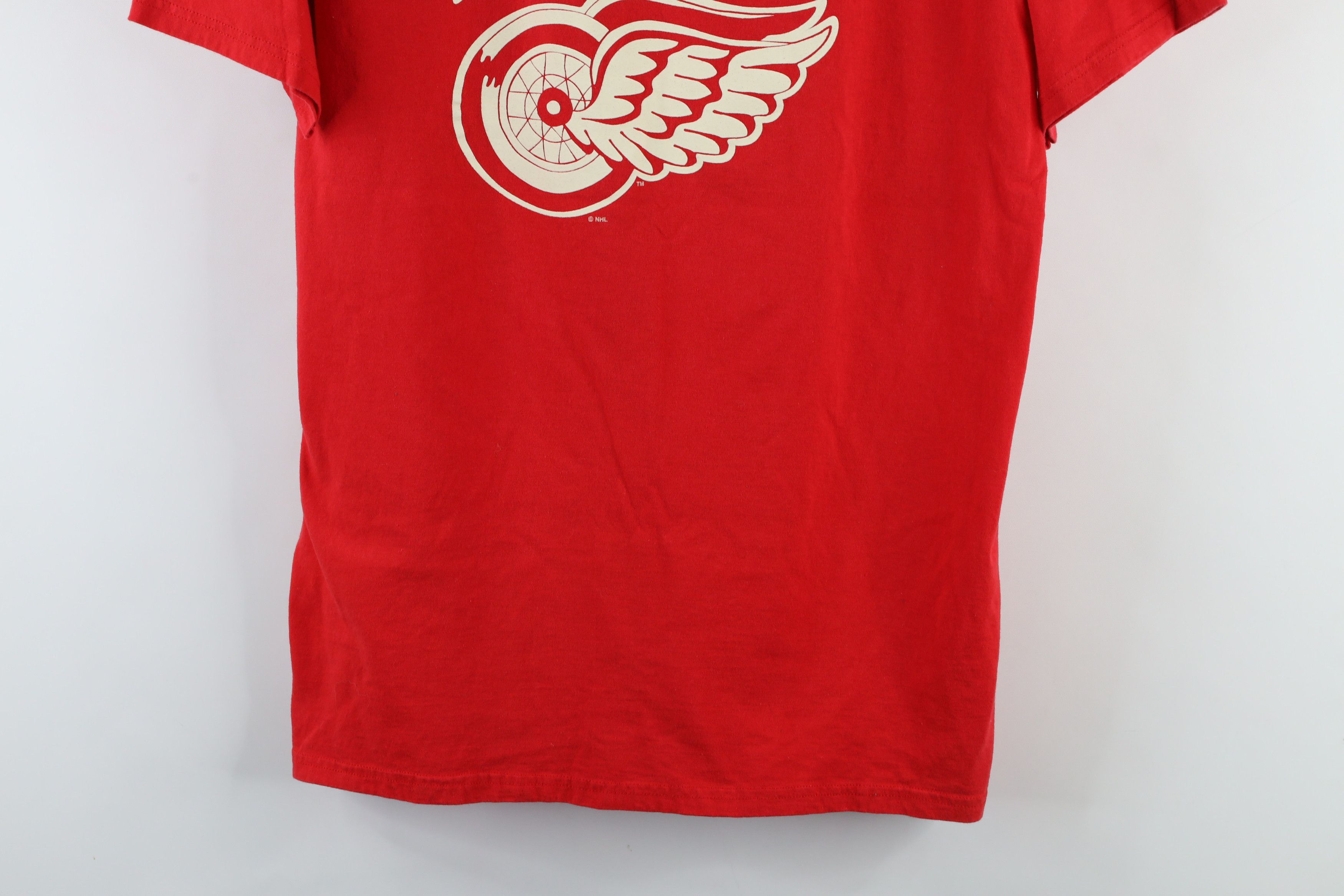 Reebok × Vintage Reebok Classic Jimmy Howard Detroit Red Wings Jersey T-Shirt Size US L / EU 52-54 / 3 - 3 Thumbnail