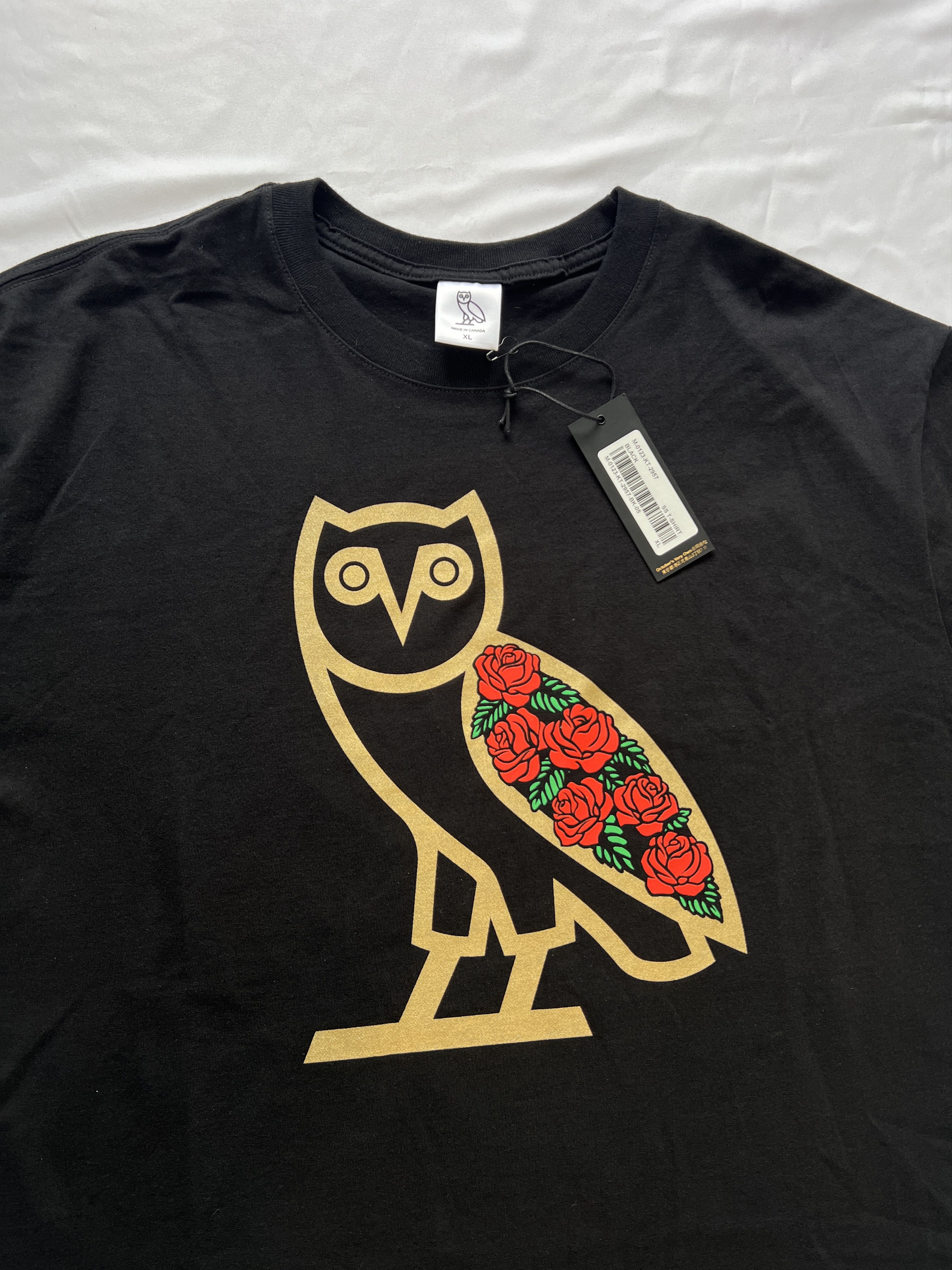 Drake OVO Rose OG Owl Valentine's T-shirt tee XL Size US XL / EU 56 / 4 - 3 Thumbnail