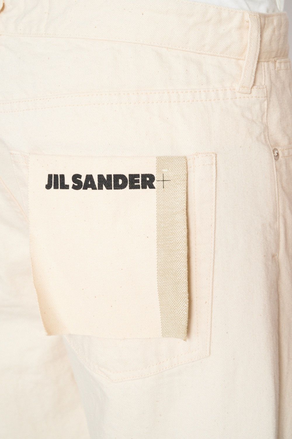 Jil Sander New JIL SANDER Japanese Selvedge Wide Denim Off White Jeans Size US 29 - 5 Thumbnail