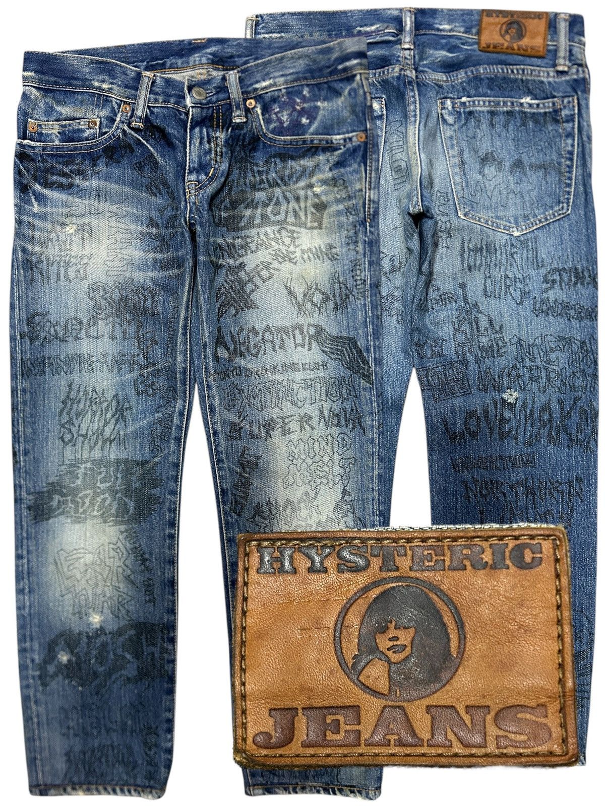 『入手困難』HYSTERIC GLAMOUR vintage jeans HYSTERIC GLAMOUR ヒステリックグラマー 23AW 02233AP08 KINKY