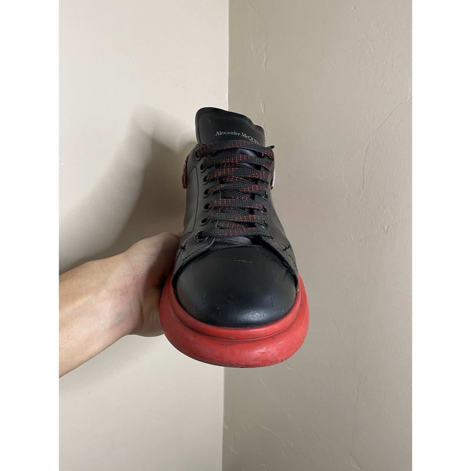 Alexander McQueen Alexander McQueen 'Black Silver Lust Red' ( 12 US) Size US 12 / EU 45 - 14 Thumbnail