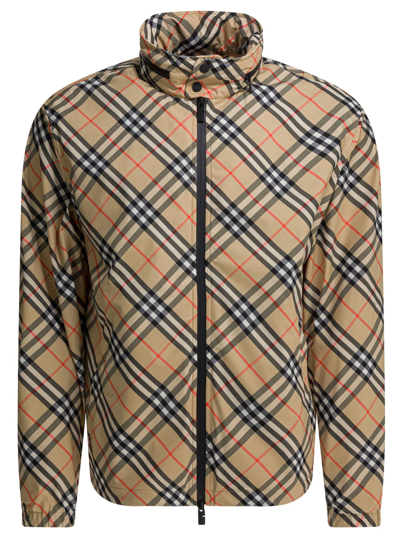 Burberry Check Windbreaker Jacket tag size L Men - USA Duties Paid