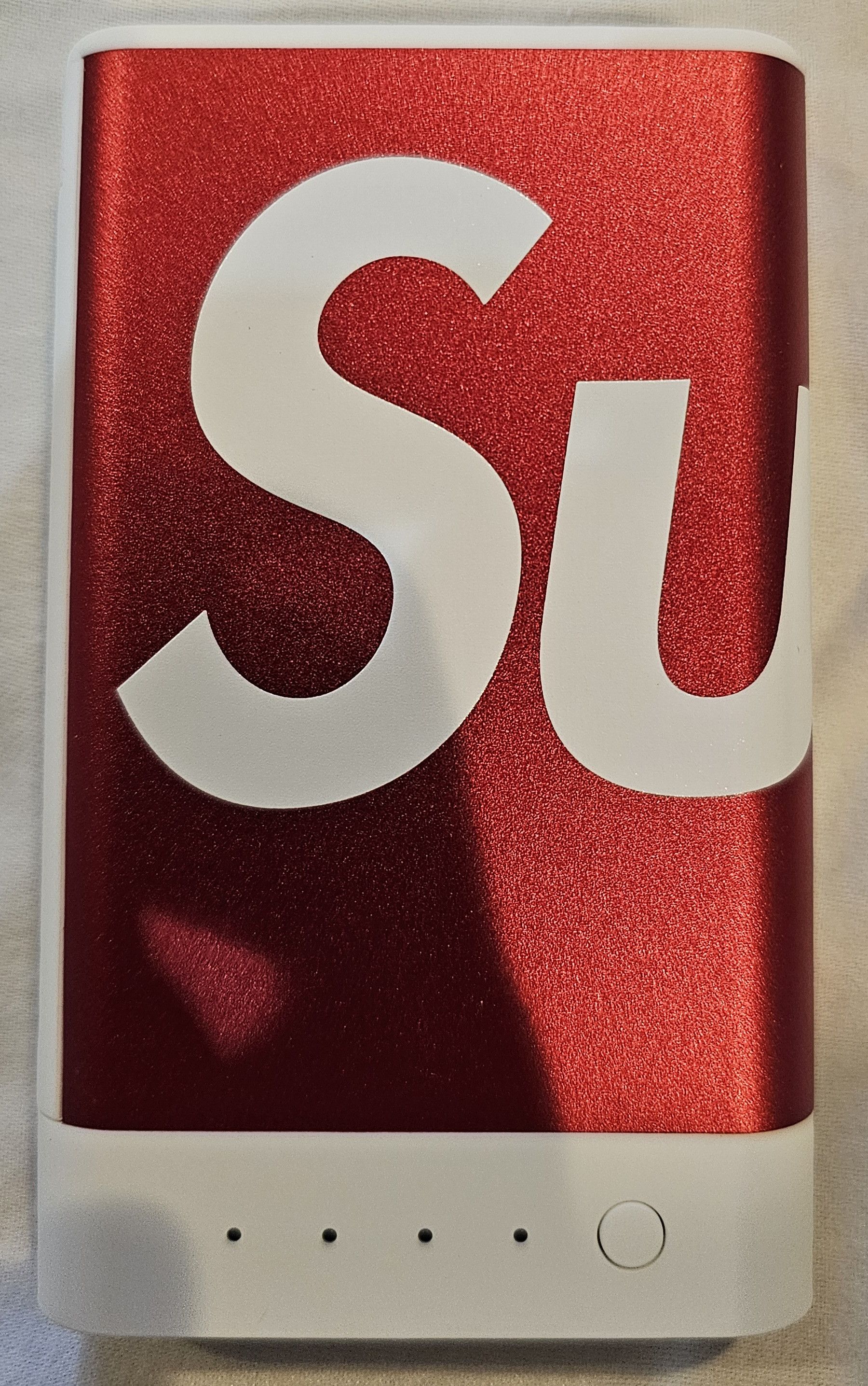 Mophie × Supreme SUPREME MOPHIE ENCORE PLUS10K CHARGER RED Size ONE SIZE - 1 Thumbnail
