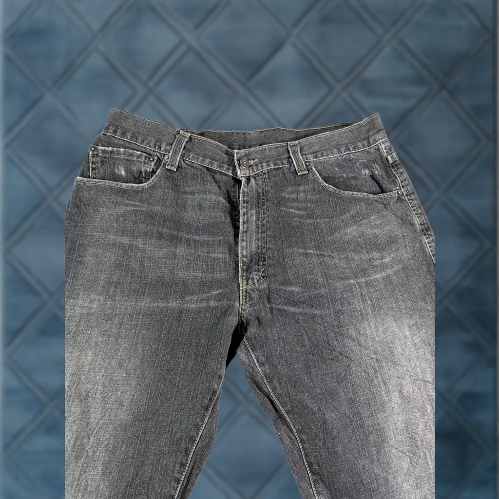 Levi's VINTAGE Levi's 520 Jeans Slim Distressed Black 34x30 Men Size US 34 / EU 50 - 1 Thumbnail
