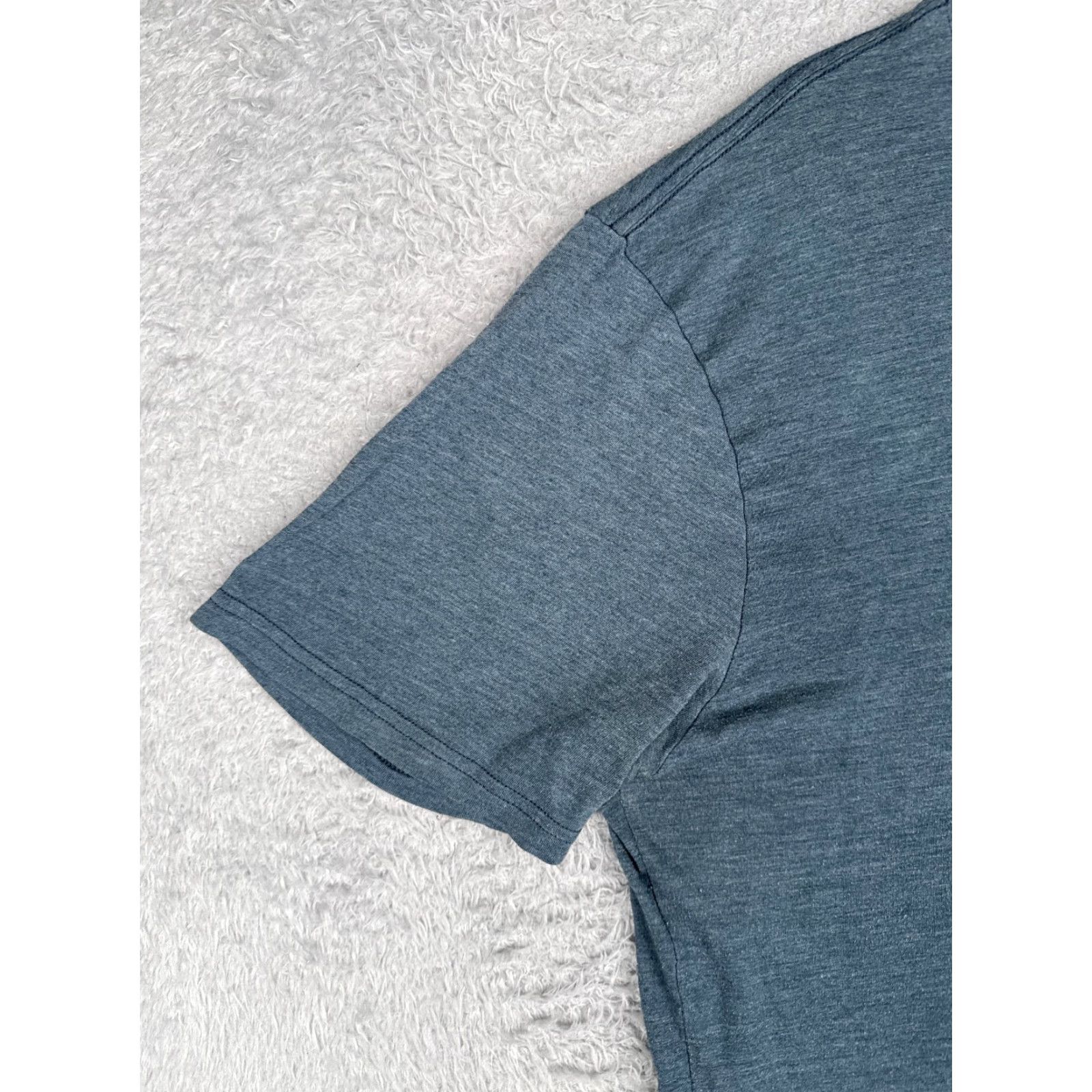 The North Face The North Face Shirt Men L Blue Short Sleeve Crew Neck Cotton Blend READ Size US L / EU 52-54 / 3 - 3 Thumbnail