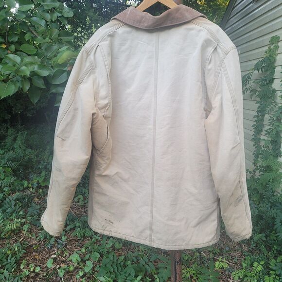 Carhartt Vtg Carhartt Artic Quilt lined Canvas Jacket Corduroy Collar Size US XXL / EU 58 / 5 - 5 Thumbnail