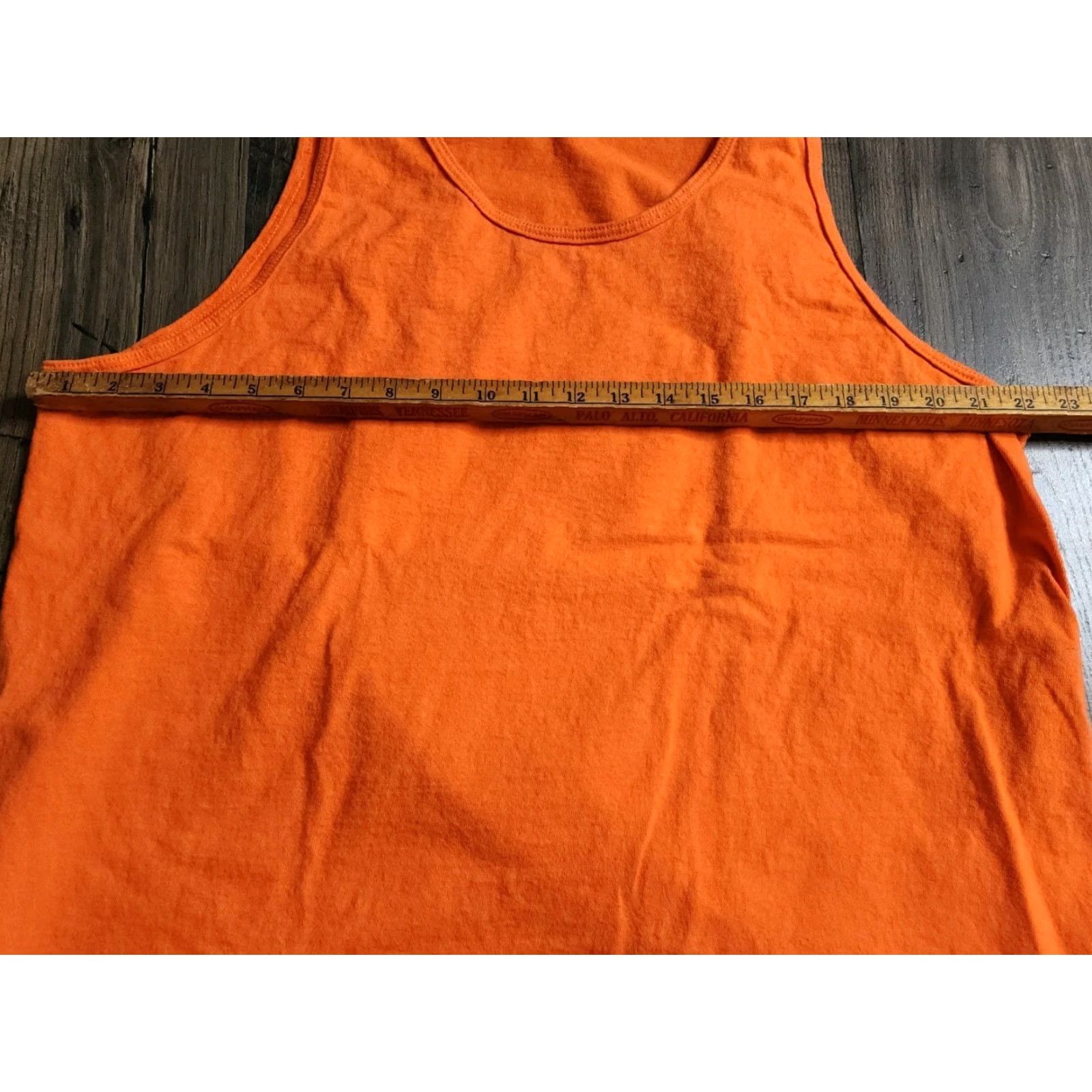 Gildan Retro Gildan Tank Top Shirt Diner New Smyrna Beach FL Mens XL Orange Beach Retro, 2000s, Cotton, Lightweight, Crew Neck, Sleeveless, Graphic Print Size US XL / EU 56 / 4 - 2 Thumbnail