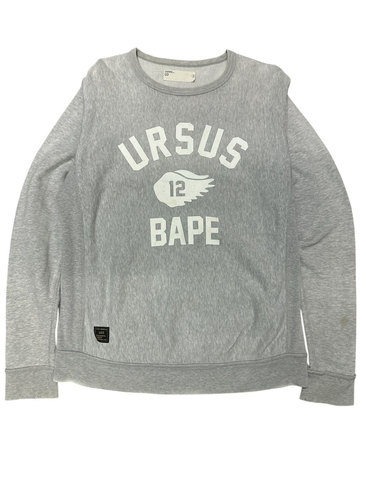 Bape Vintage Ursus Bathing Ape Sweatshirt . Size US L / EU 52-54 / 3 - 1 Thumbnail
