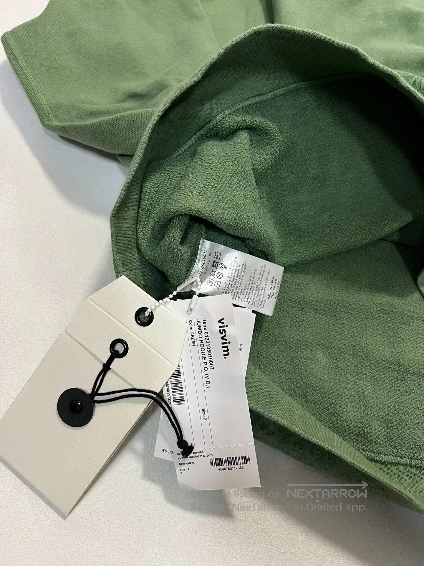 Visvim VISVIM 22SS JUMBO HOODIE P.O.. Size US M / EU 48-50 / 2 - 4 Thumbnail