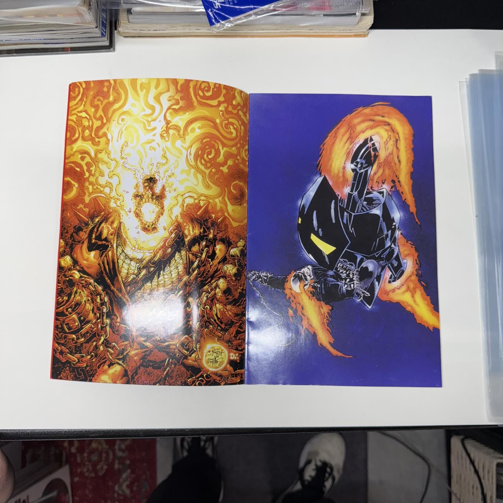 Marvel Comics VTG Ghost Rider 2004 Promo MARVEL Comic - NM/M Size ONE SIZE - 8 Thumbnail