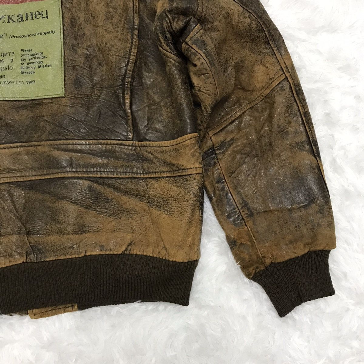 Genuine Leather Vintage gallery leather jacket Size US L / EU 52-54 / 3 - 20 Thumbnail