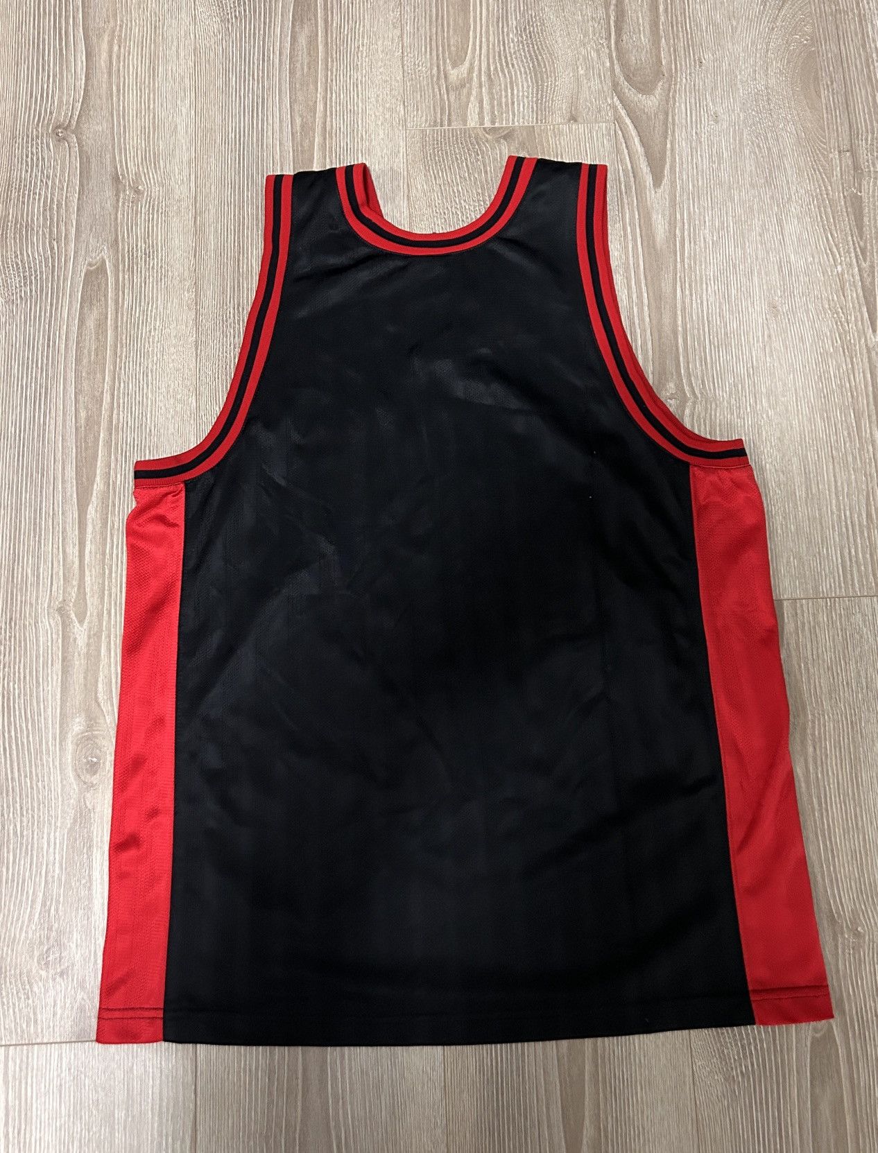 Converse 90s Converse All Stars Embroidered Mesh Black & Red Jersey Size US L / EU 52-54 / 3 - 8 Thumbnail