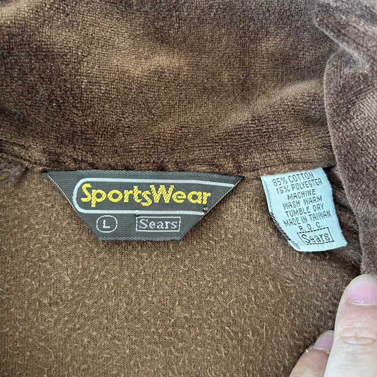 Sears Vintage sportswear sweater Size US L / EU 52-54 / 3 - 2 Thumbnail