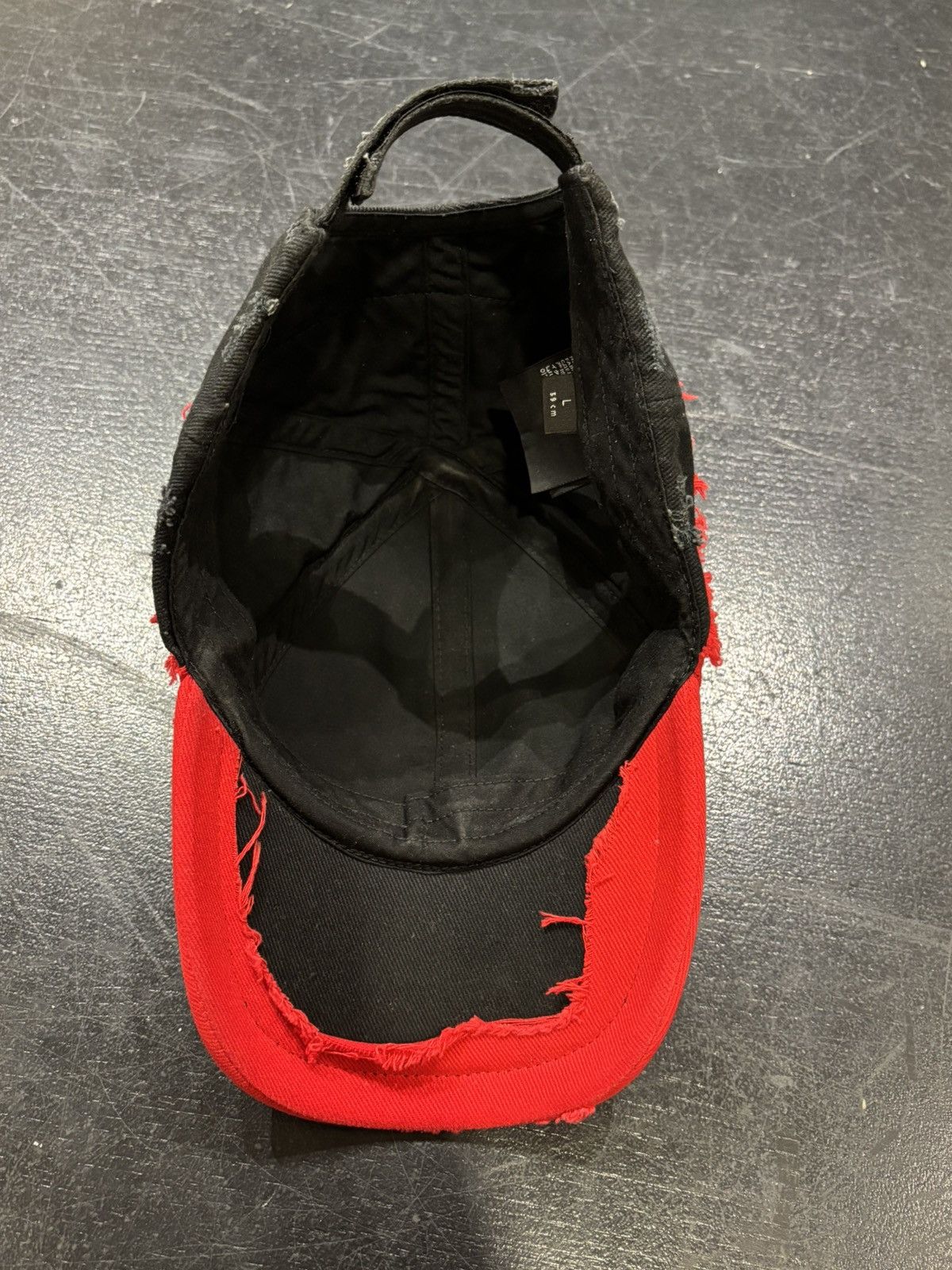 Balenciaga Balenciaga Femme Pre Distressed Hat Size ONE SIZE - 5 Thumbnail