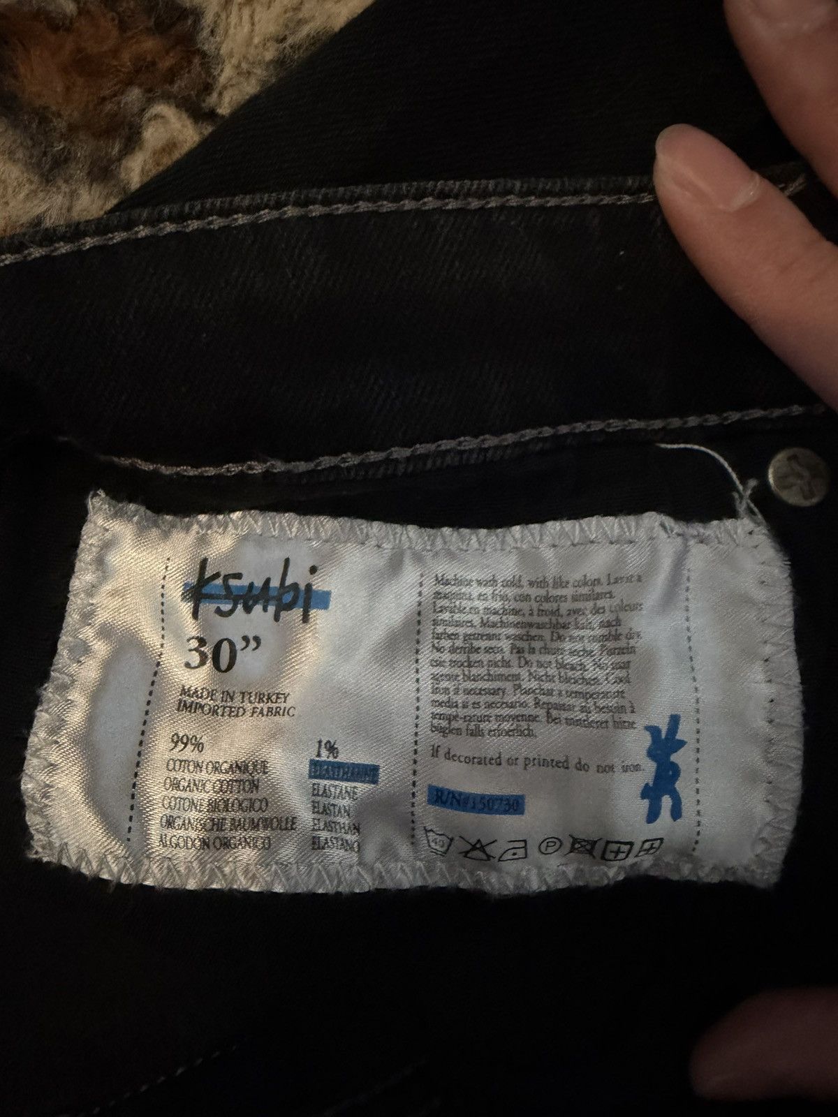 Ksubi Ksubi Ripped Leopard Denim Size US 30 / EU 46 - 4 Thumbnail