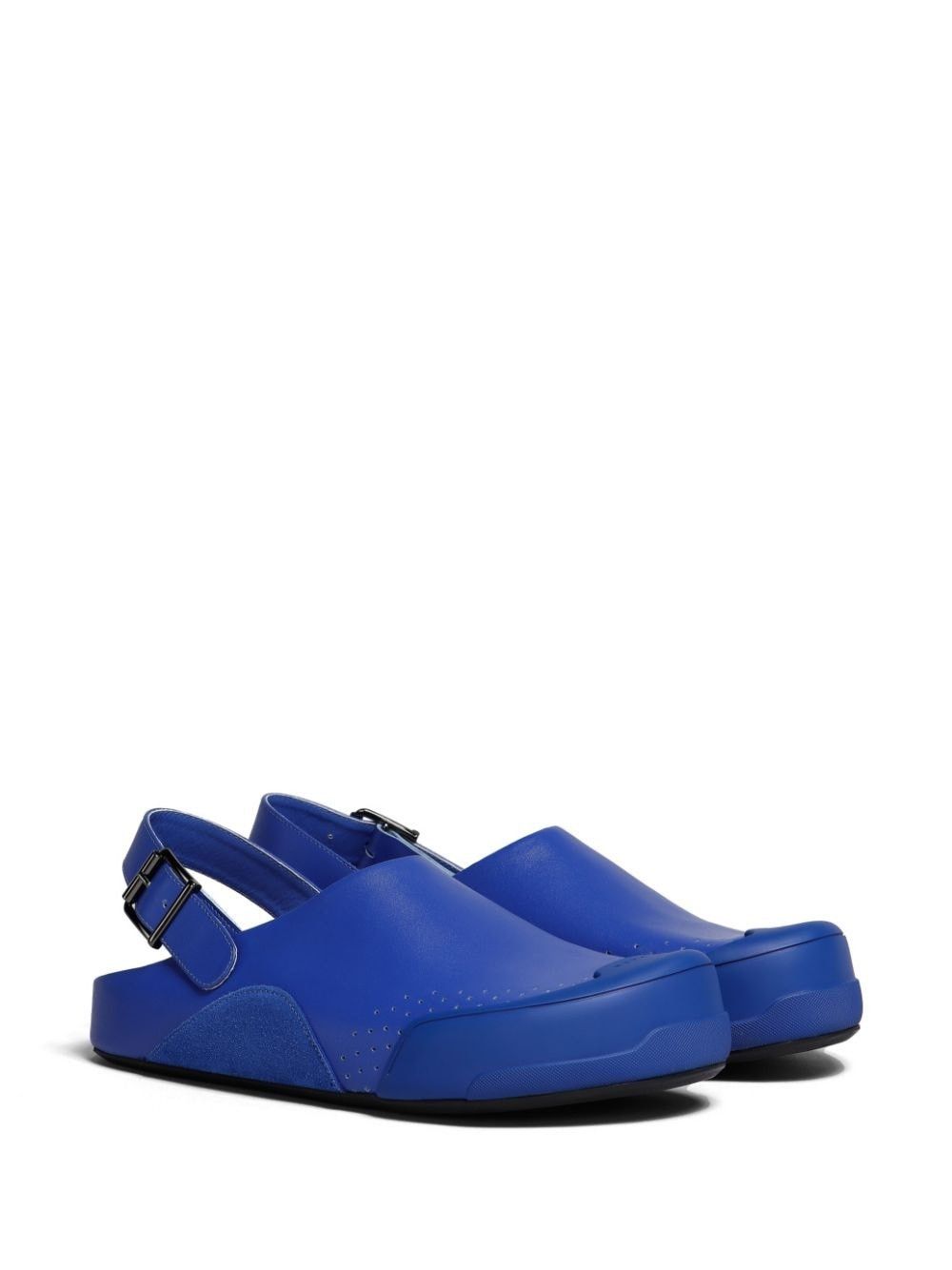 Marni o1w1db10824 Sabot Shoes in Blue Size US 11 / EU 44 - 2 Thumbnail