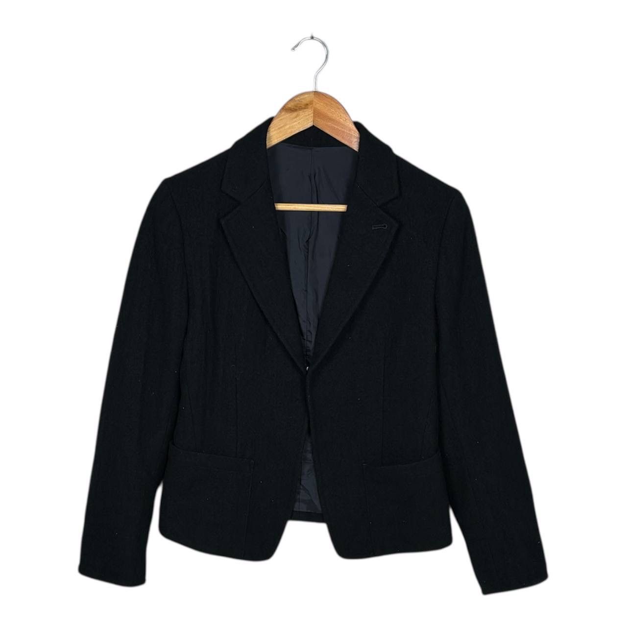Y’s Yohji Yamamoto Vintage Black Wool Blazer Jacket