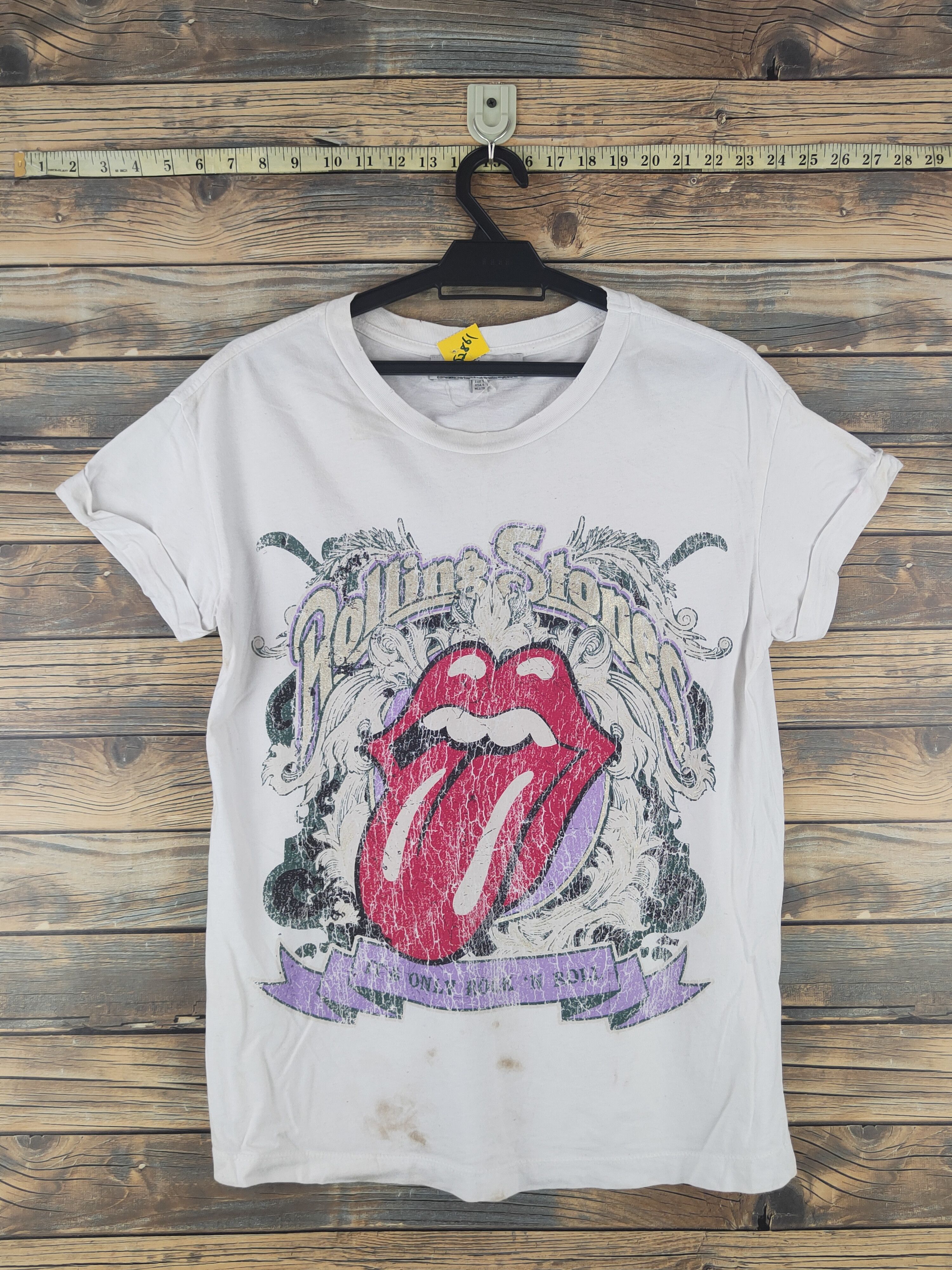 The Rolling Stones The Rolling Stones White Short Sleeve T-shirts #S 2861 Size S / US 4 / IT 40 - 1 Thumbnail