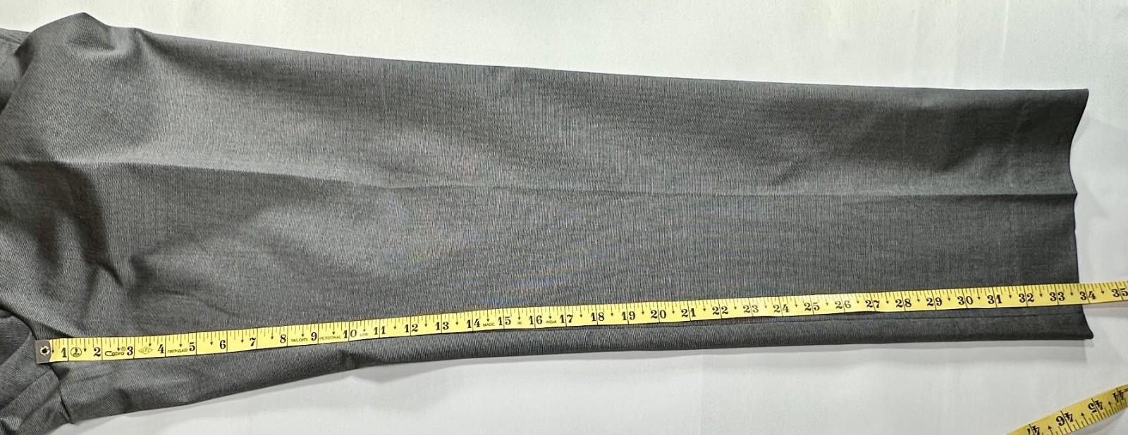 Banana Republic Banana Republic Stretch Slim Fit Dress Pants Gray Mens 36/34 Size US 36 / EU 52 - 5 Thumbnail