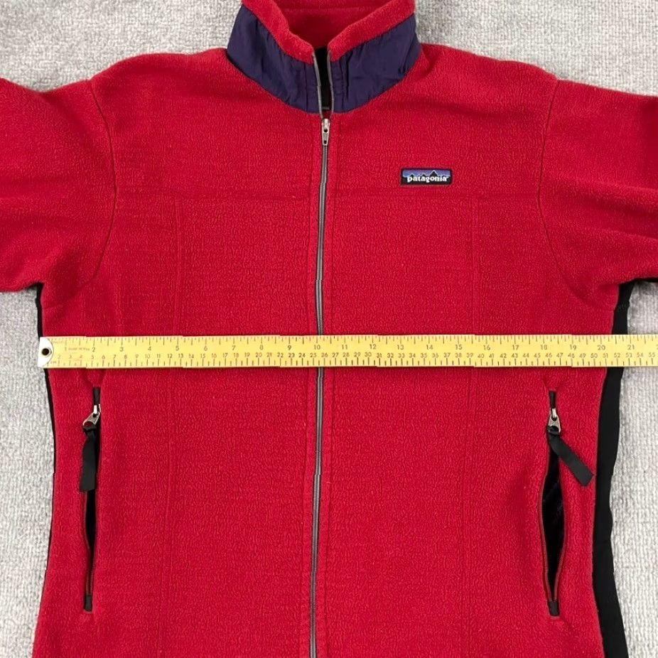 Patagonia VINTAGE Patagonia Jacket Womens M Red Fleece Polartec R3 Radiant Regulator USA Size M / US 6-8 / IT 42-44 - 7 Thumbnail