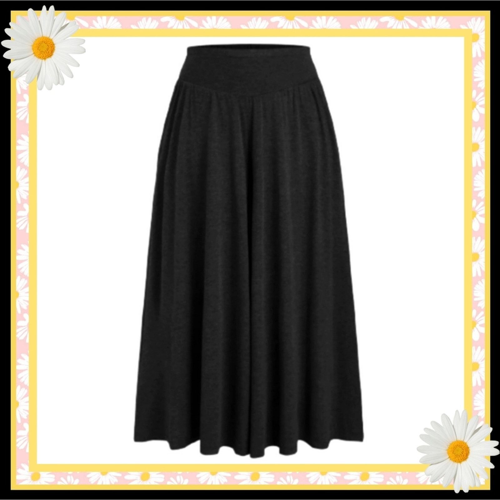Cider CIDER ☆ MIDNITE ☆ WIDE-LEG ☆ JERSEY KNIT PANTS ☆ 4x ☆ NIP Size 30" / US 8 / IT 44 - 1 Thumbnail