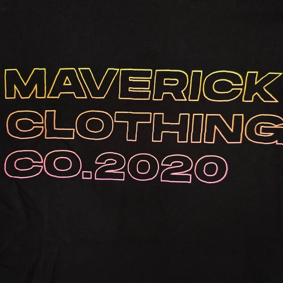 Vintage Maverick Crop Top T Shirt Womens Size Small Black Logan Paul Streetwear Shirt Womens Small Black Crop Top Maverick Streetwear Size S / US 4 / IT 40 - 5 Thumbnail