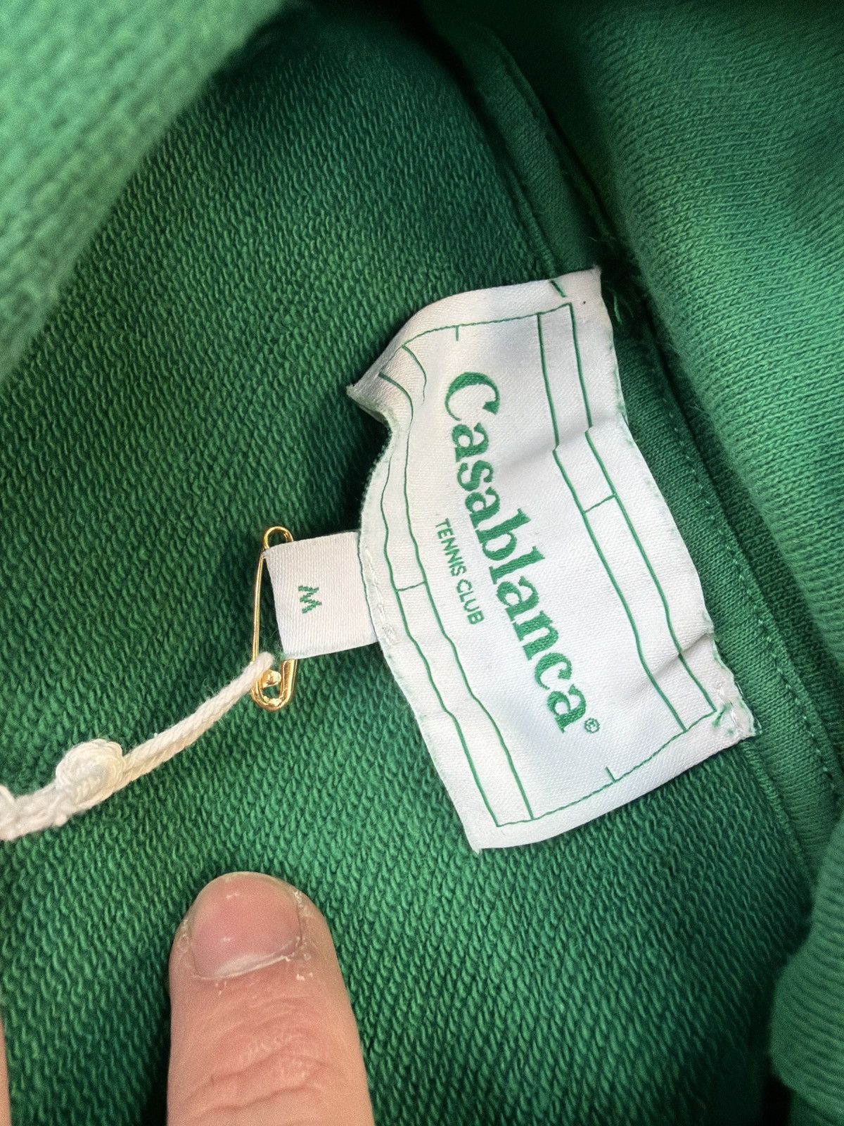 Casablanca Casablanca sweatsuit green mini logo Size US M / EU 48-50 / 2 - 8 Thumbnail