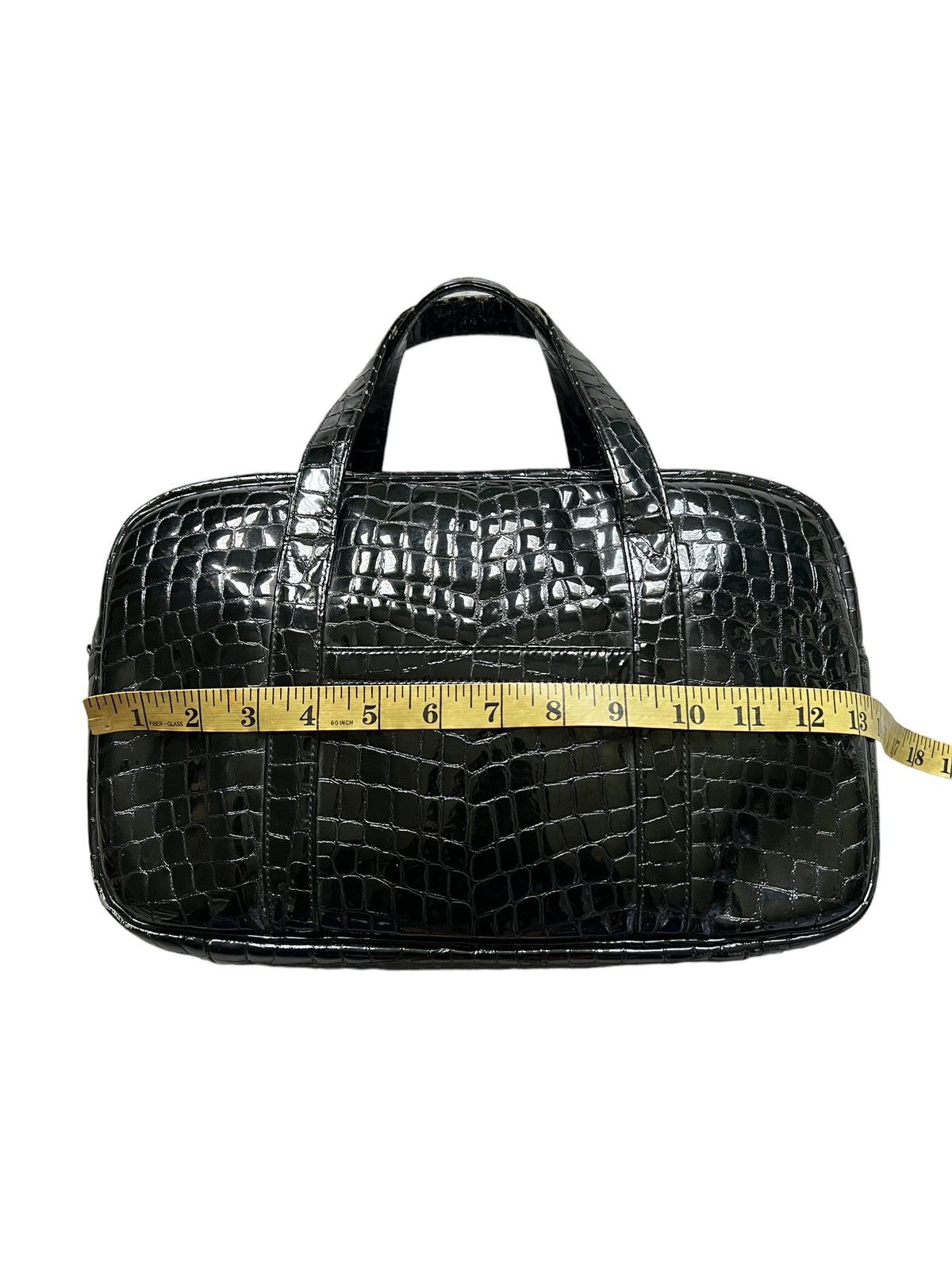 Junya Watanabe Junya Watanabe Crocodile Embossed Mini Bag Size ONE SIZE - 15 Thumbnail