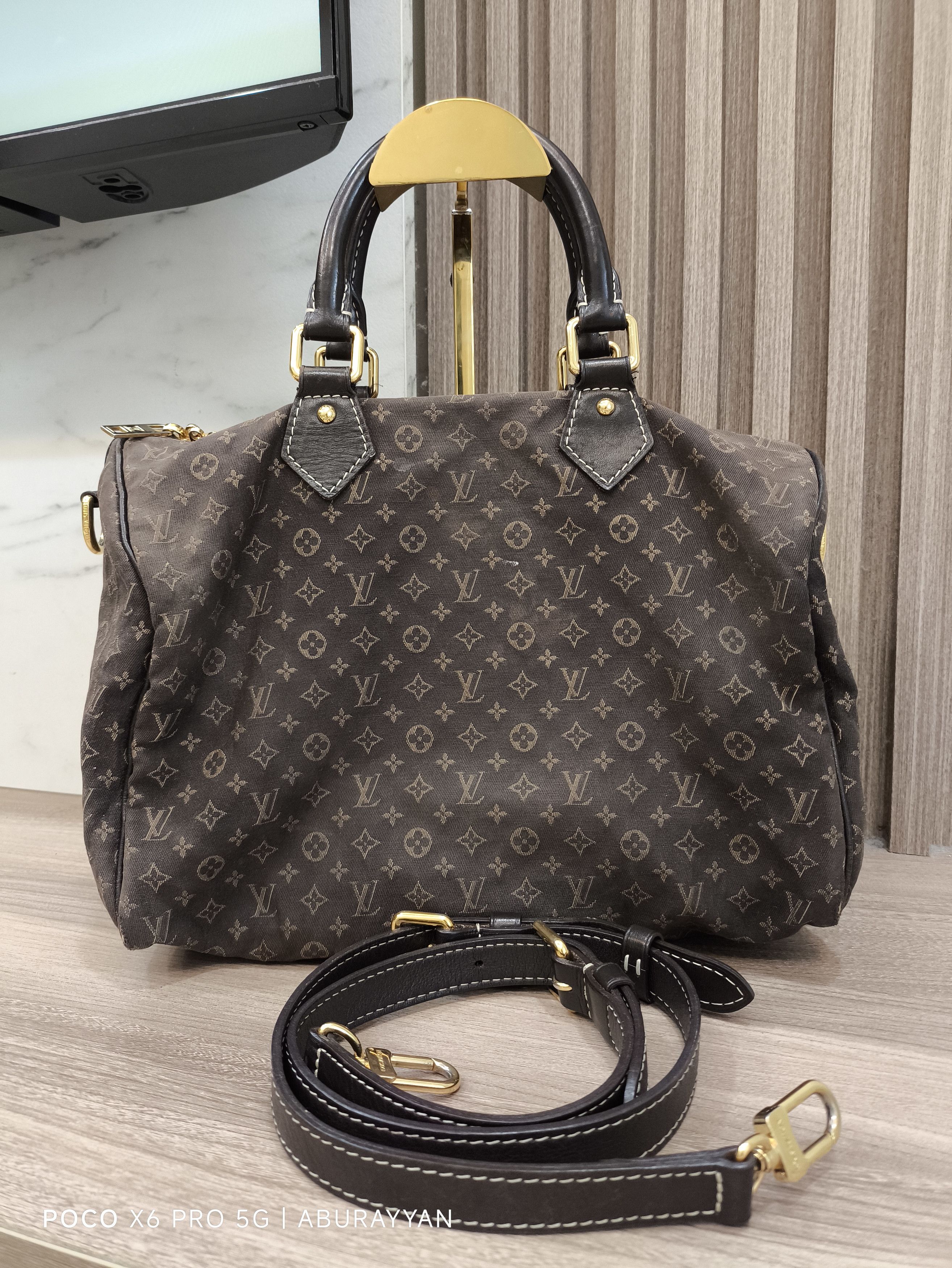 Louis Vuitton Louis Vuitton Monogram Idylle Fusain Speedy 30 Bandouliere Size ONE SIZE - 1 Thumbnail