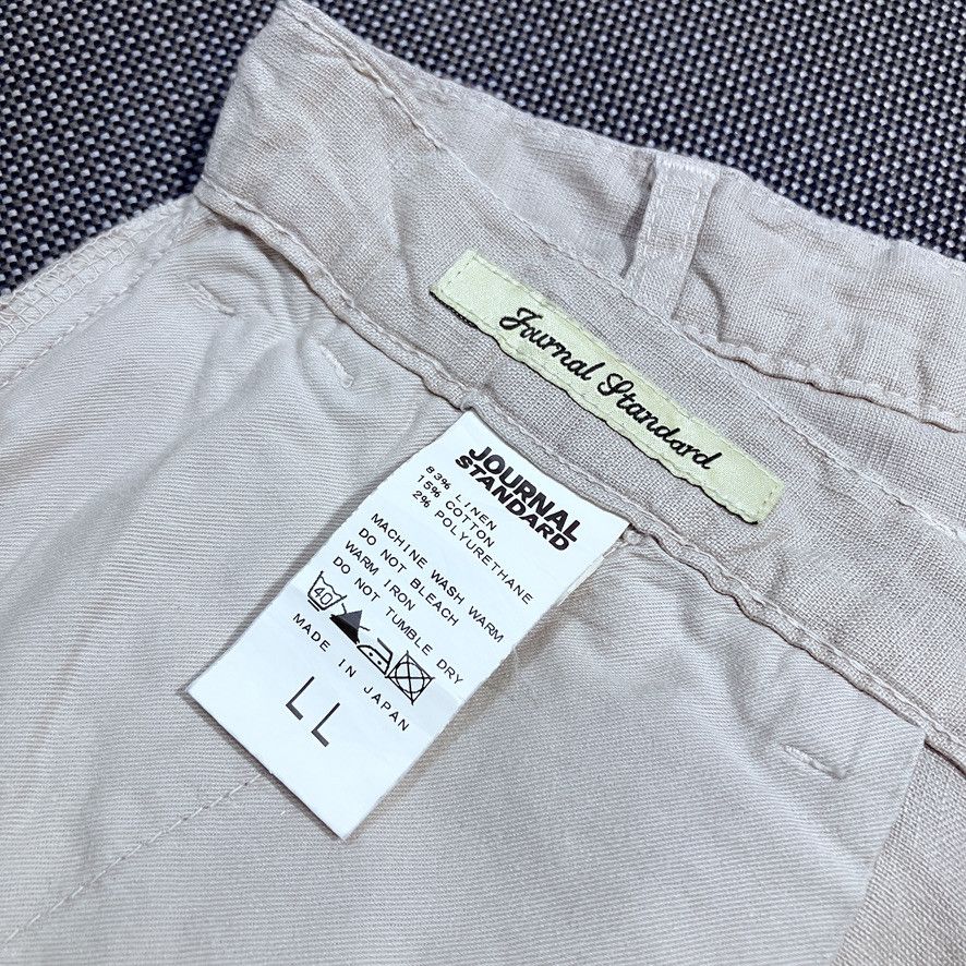 Journal Standard Journal Standard - Japanese Brand Linen Blend Trouser Size US 35 - 9 Thumbnail
