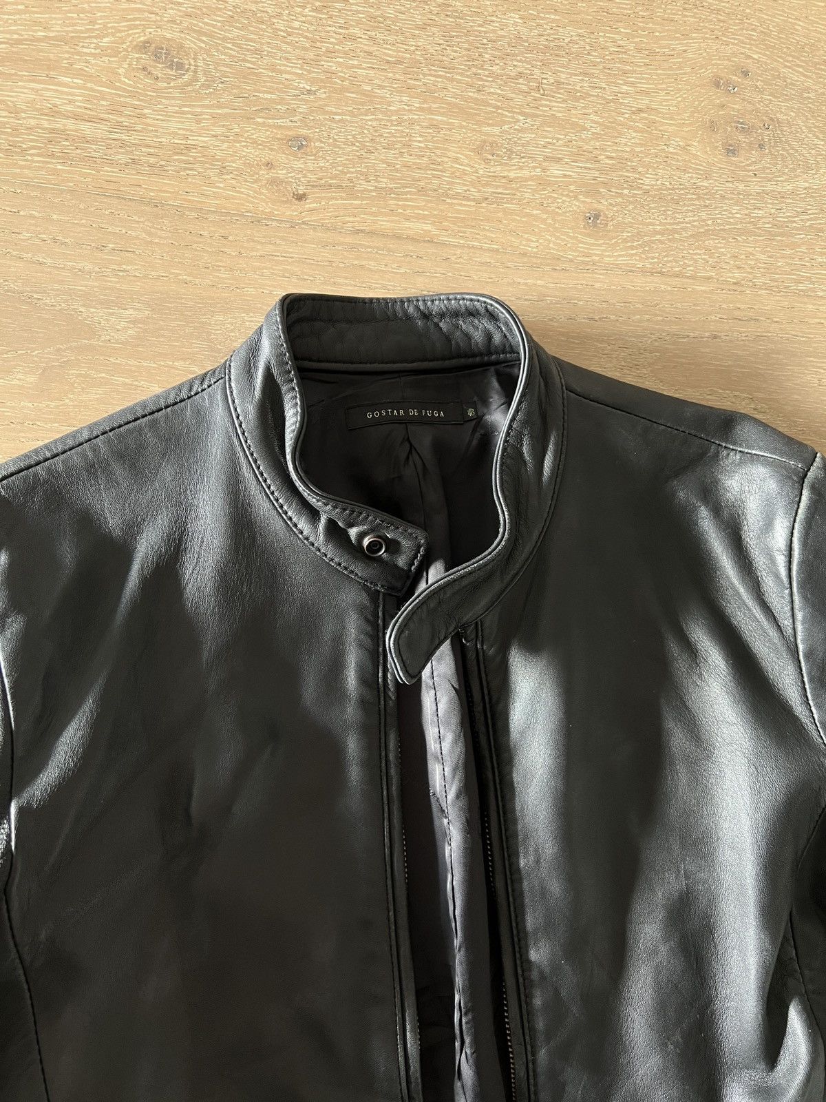 GOSTAR DE FUGA Gostar De Fuga Leather Jacket Size US M / EU 48-50 / 2 - 2 Thumbnail