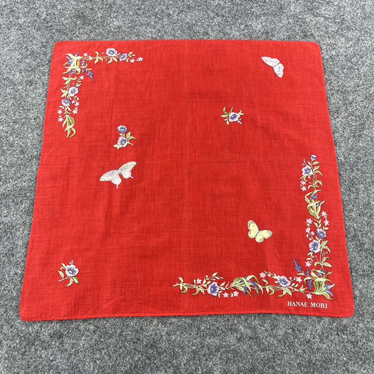 Hanae Mori × Japanese Brand Hanae Mori Bandana / Handkerchief / Neckerchief B378 Size ONE SIZE - 2 Thumbnail