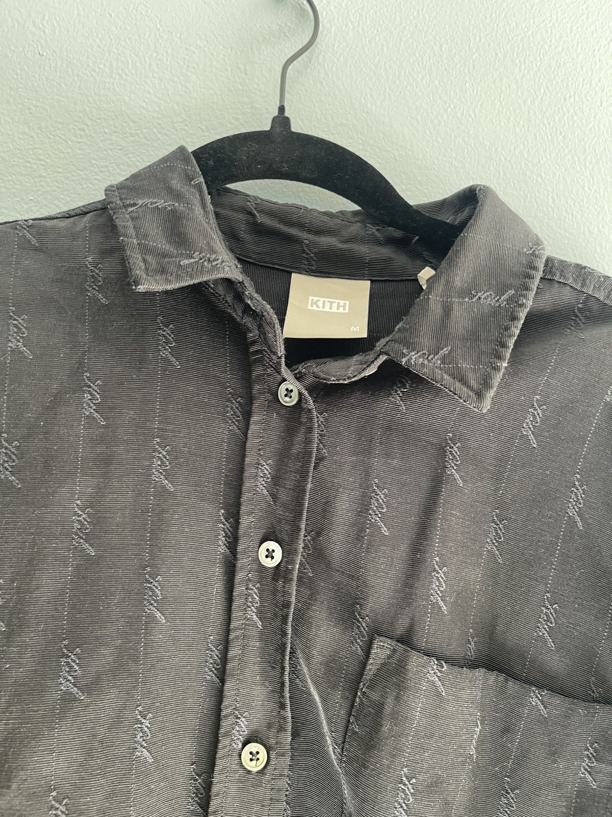 Kith Black kith button up longsleeve shirt Size US M / EU 48-50 / 2 - 4 Thumbnail